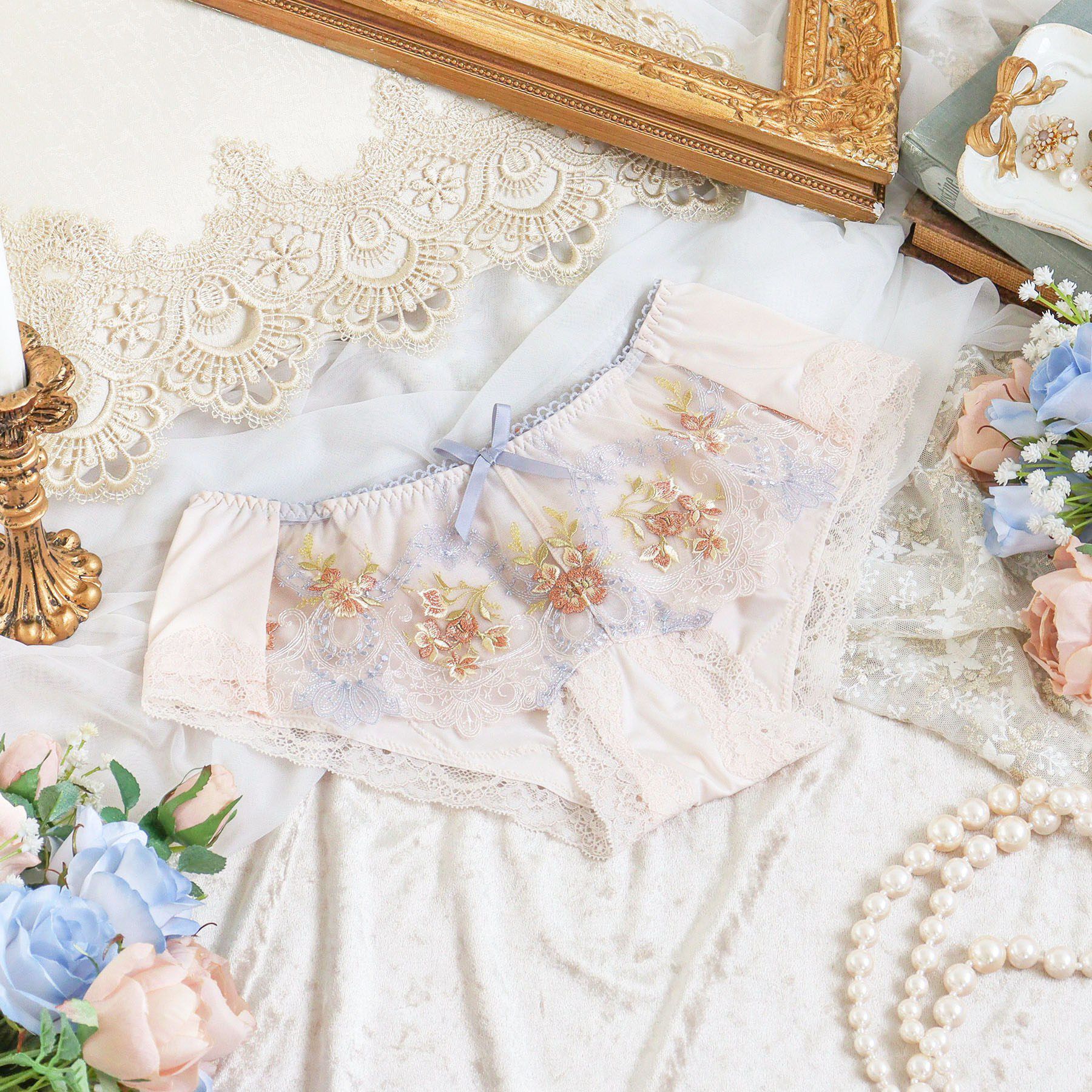 Risa Magli「アリーシャ ヒップハング」|インナー|ピンクベージュ(05