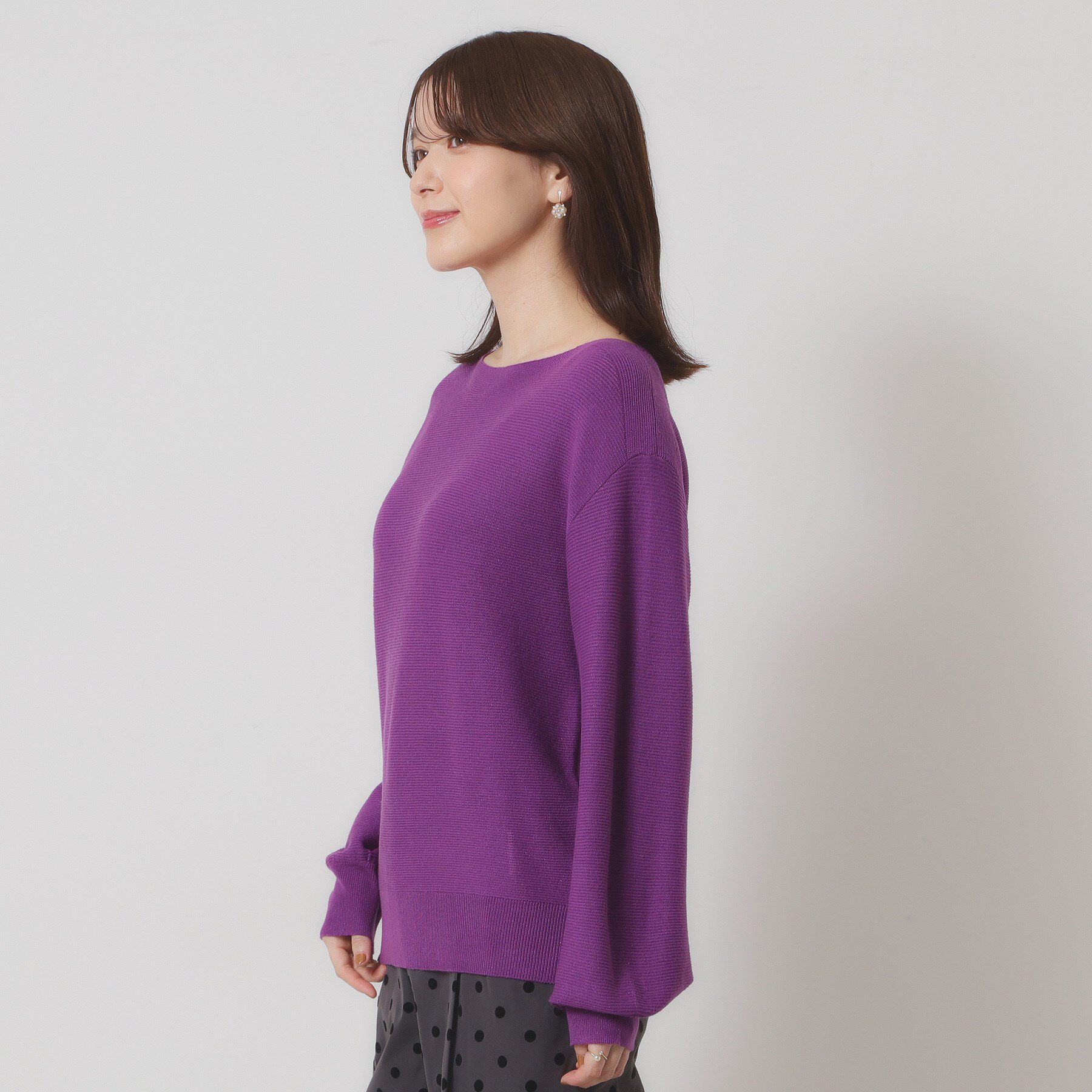 ITS&rsquo;DEMO「【手洗い可】ラメガーターニット」|ニット・セーター|