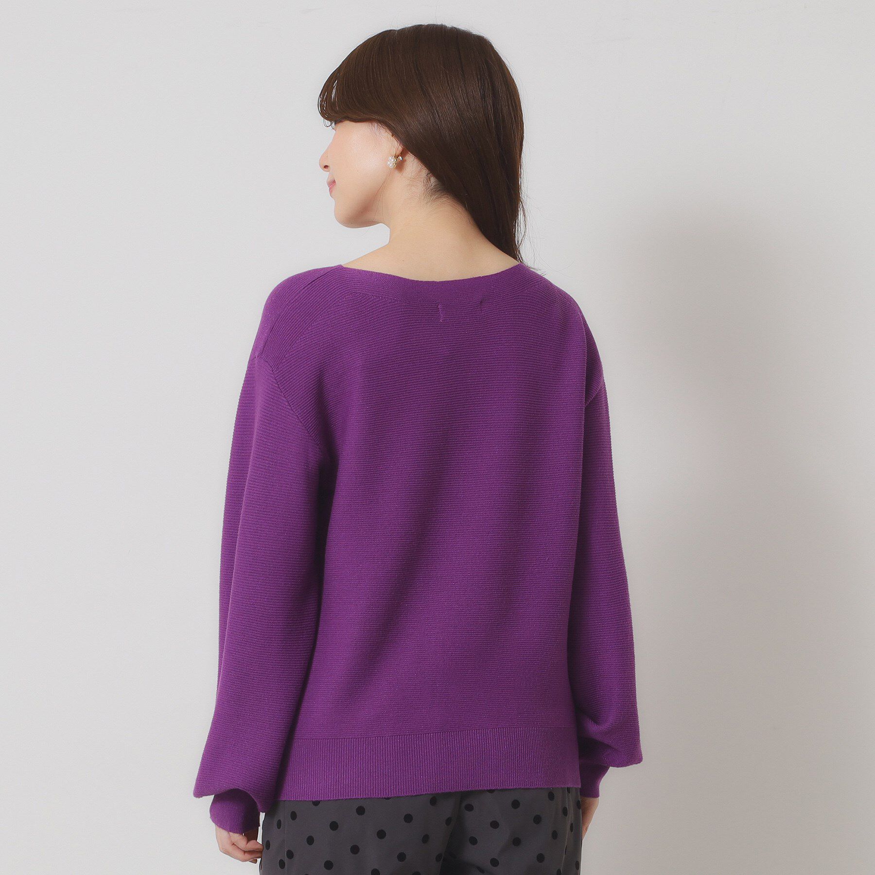 ITS&rsquo;DEMO「【手洗い可】ラメガーターニット」|ニット・セーター|