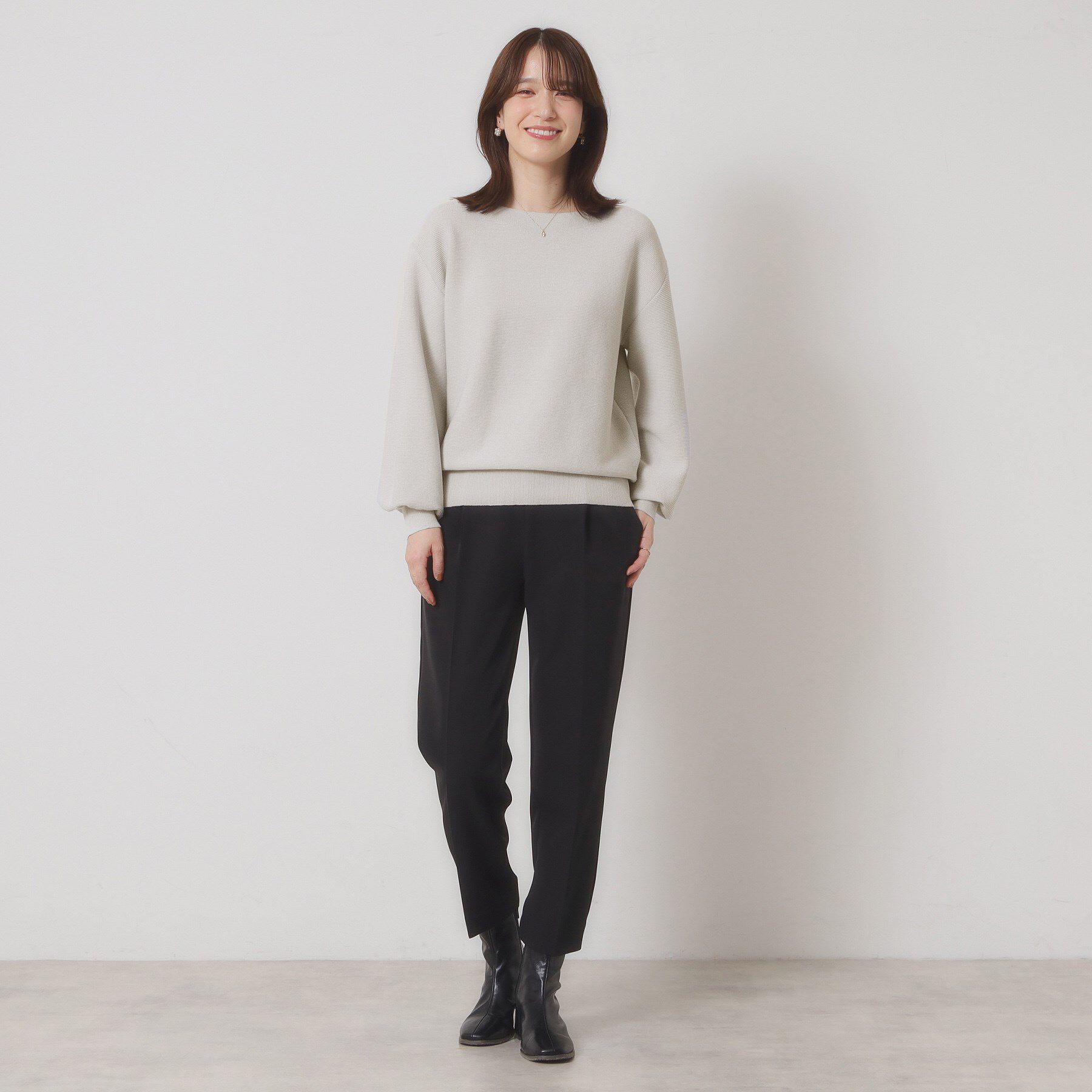 ITS&rsquo;DEMO「【手洗い可】ラメガーターニット」|ニット・セーター|