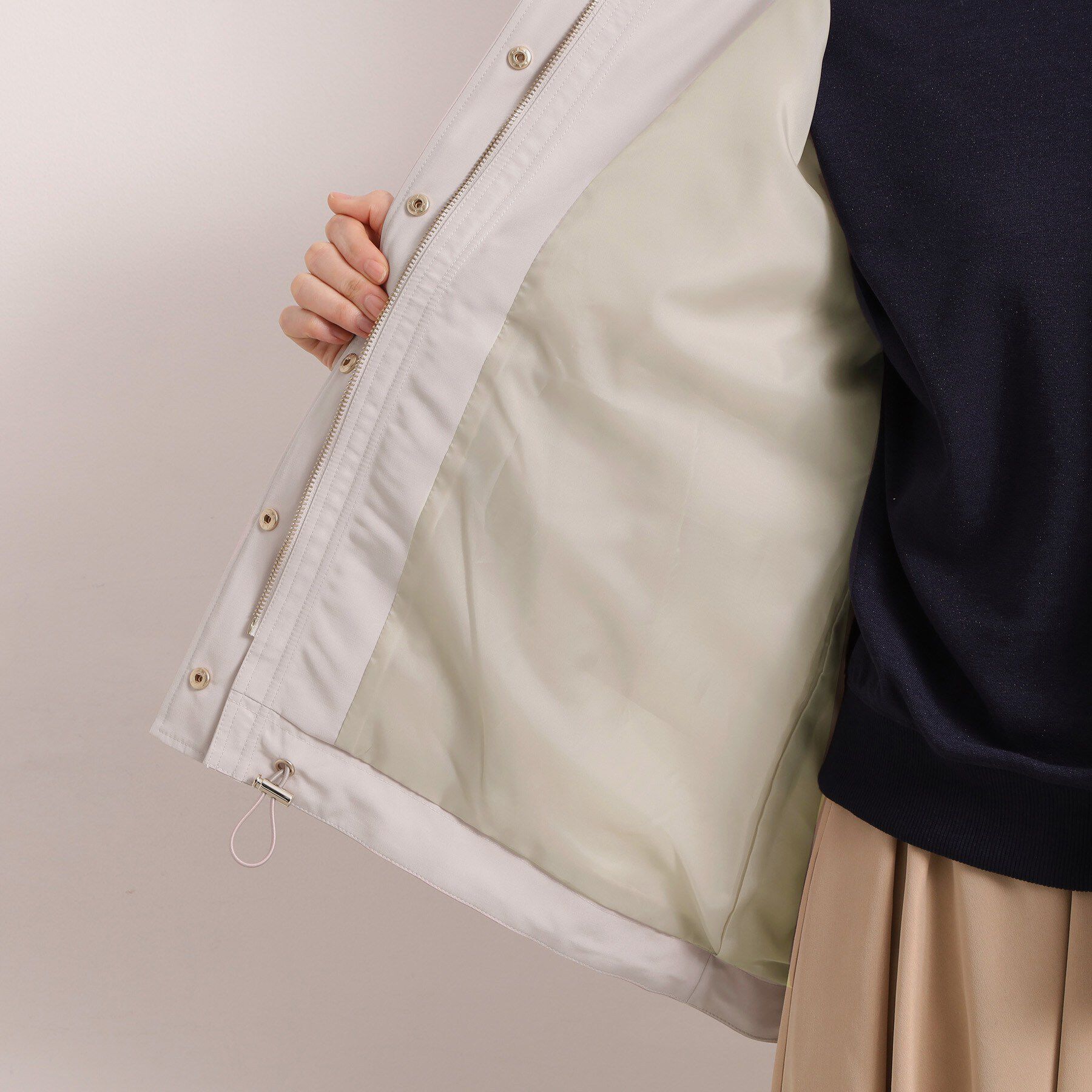 ITS&rsquo;DEMO「【撥水・花粉防止／手洗い可】ミディアム丈マウンテンパーカー」|その他|