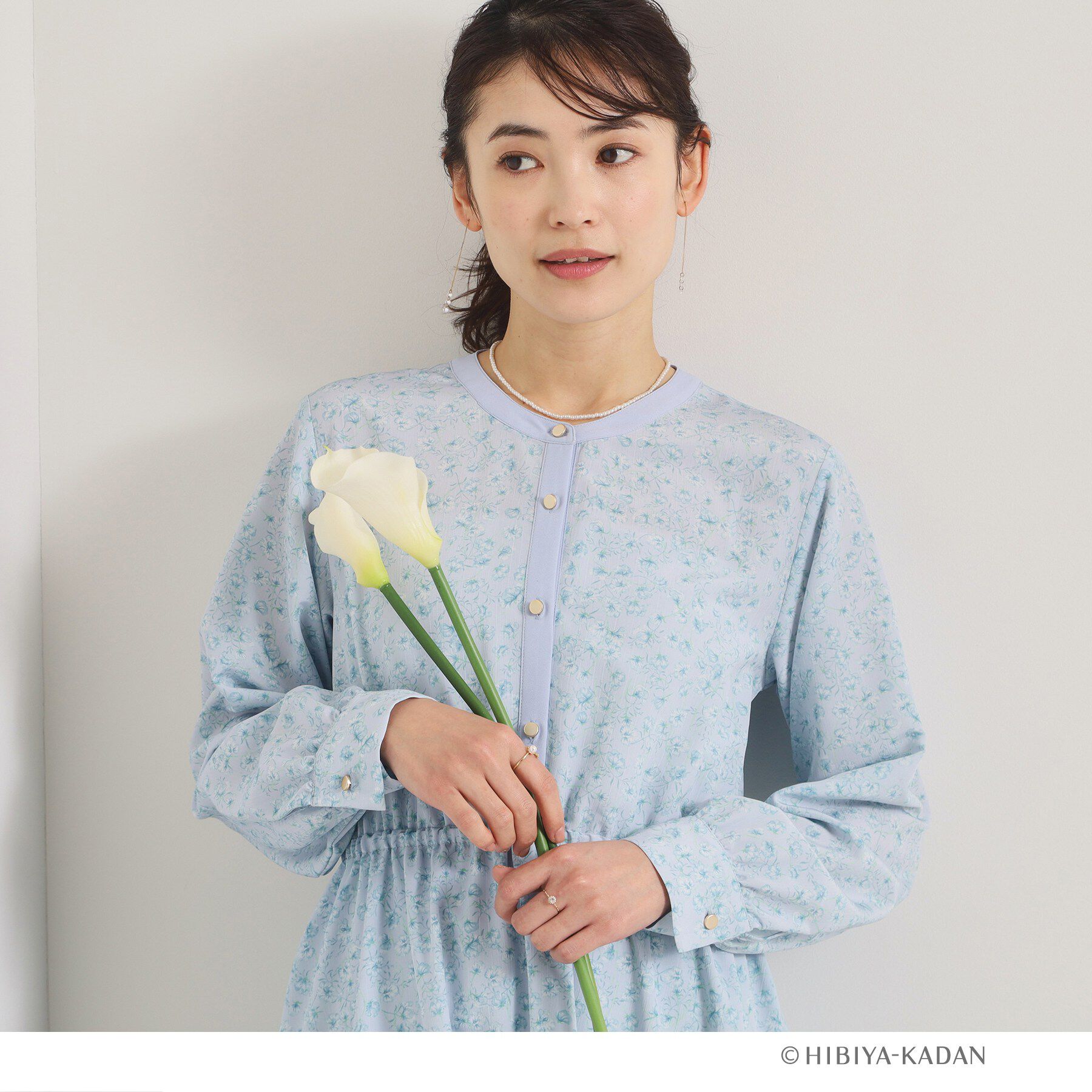 ITS&rsquo;DEMO「【ITS&rsquo;DEMO &times; HIBIYA－KADAN】楊柳ワンピース」|ワンピース|