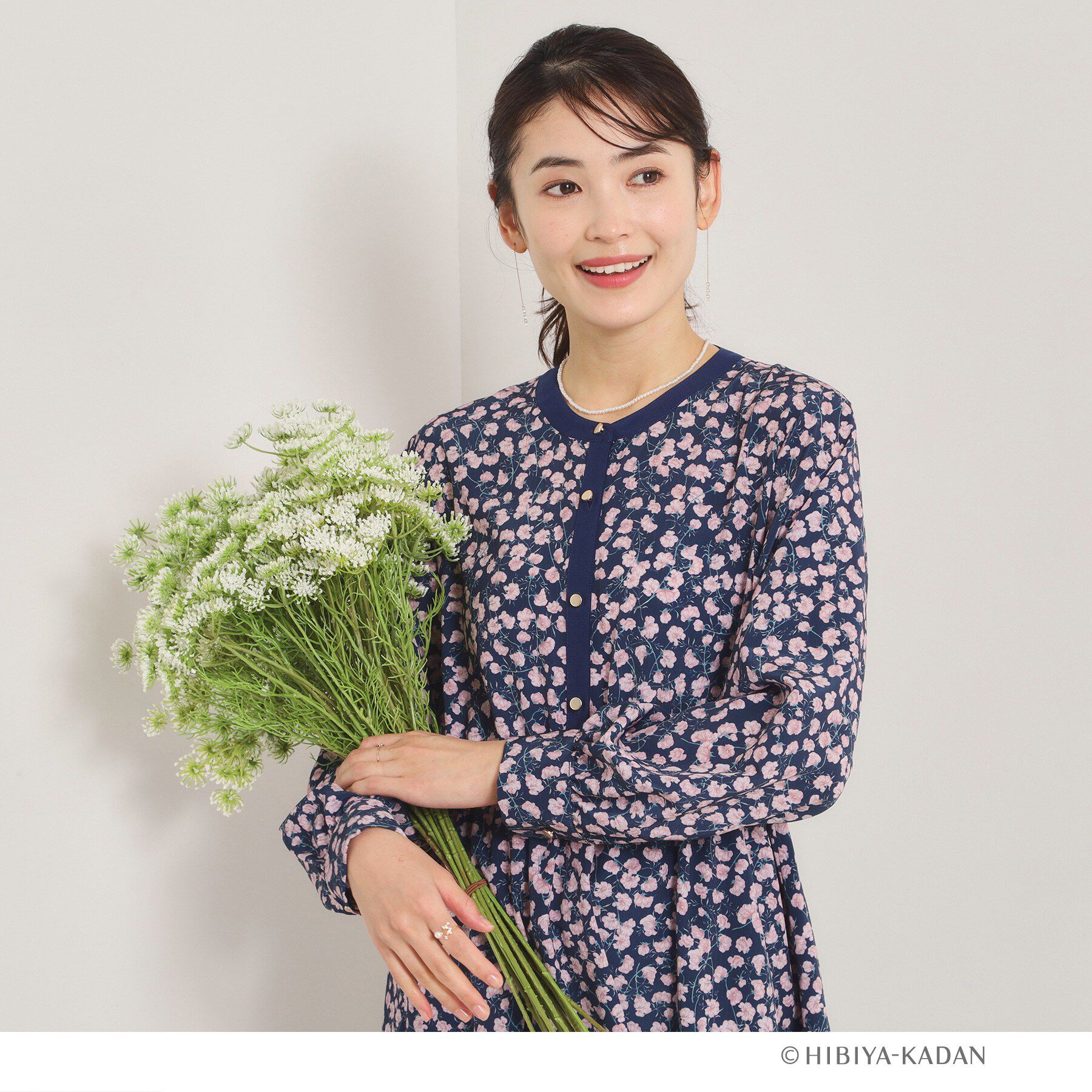 ITS&rsquo;DEMO「【ITS&rsquo;DEMO &times; HIBIYA－KADAN】楊柳ワンピース」|ワンピース|