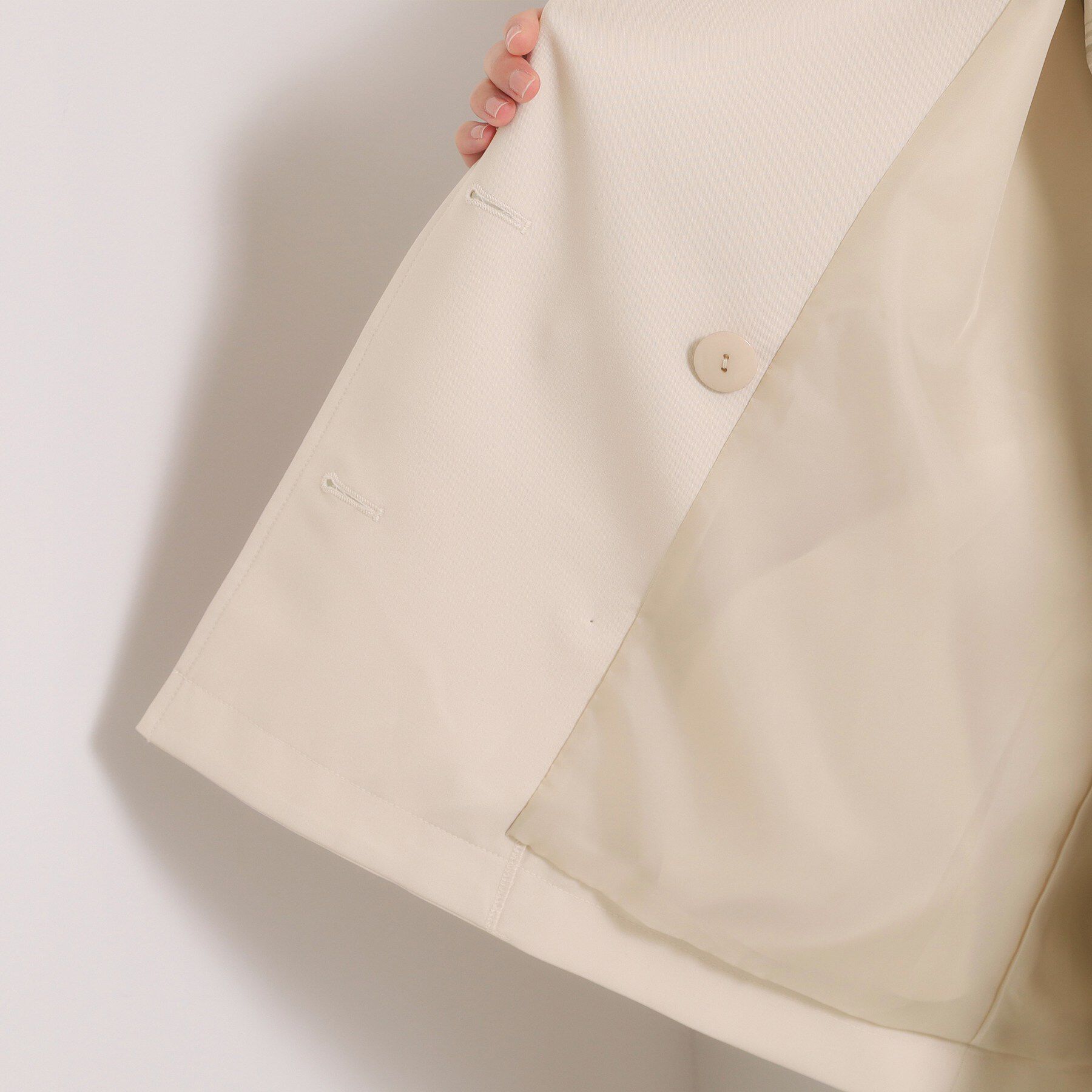 ITS&rsquo;DEMO「【撥水／花粉防止／手洗い可】ショートトレンチコート」|トレンチコート|