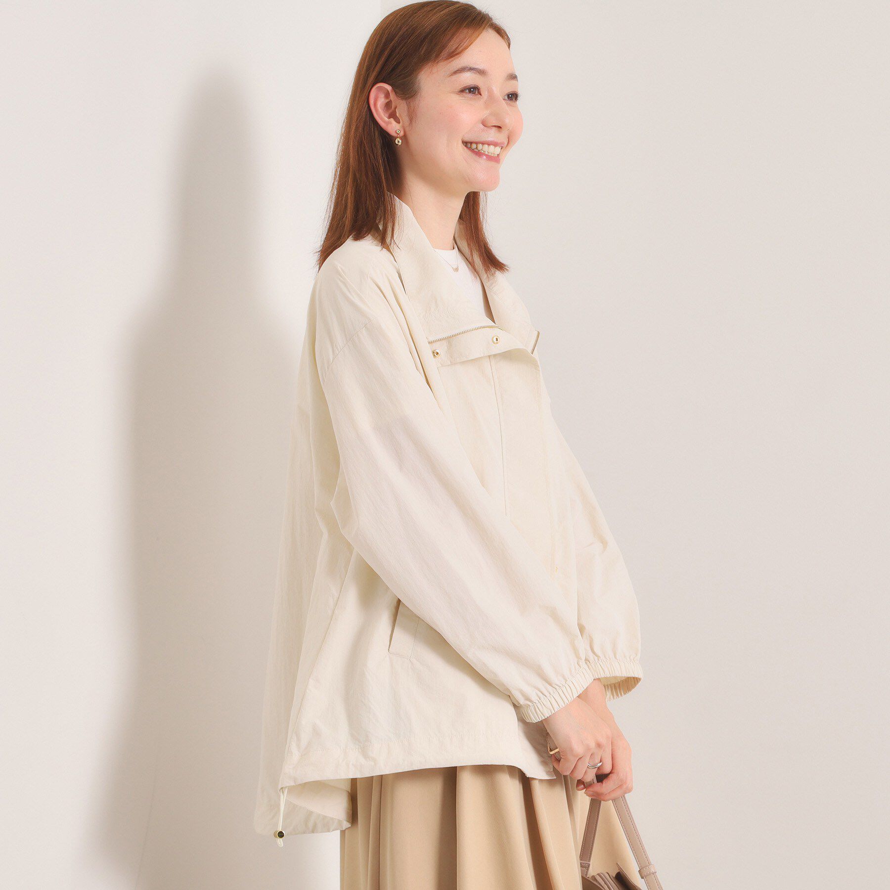 ITS&rsquo;DEMO「【手洗い可／シルエット調整可】ナイロンマンパ」|ブルゾン・スタジャン|