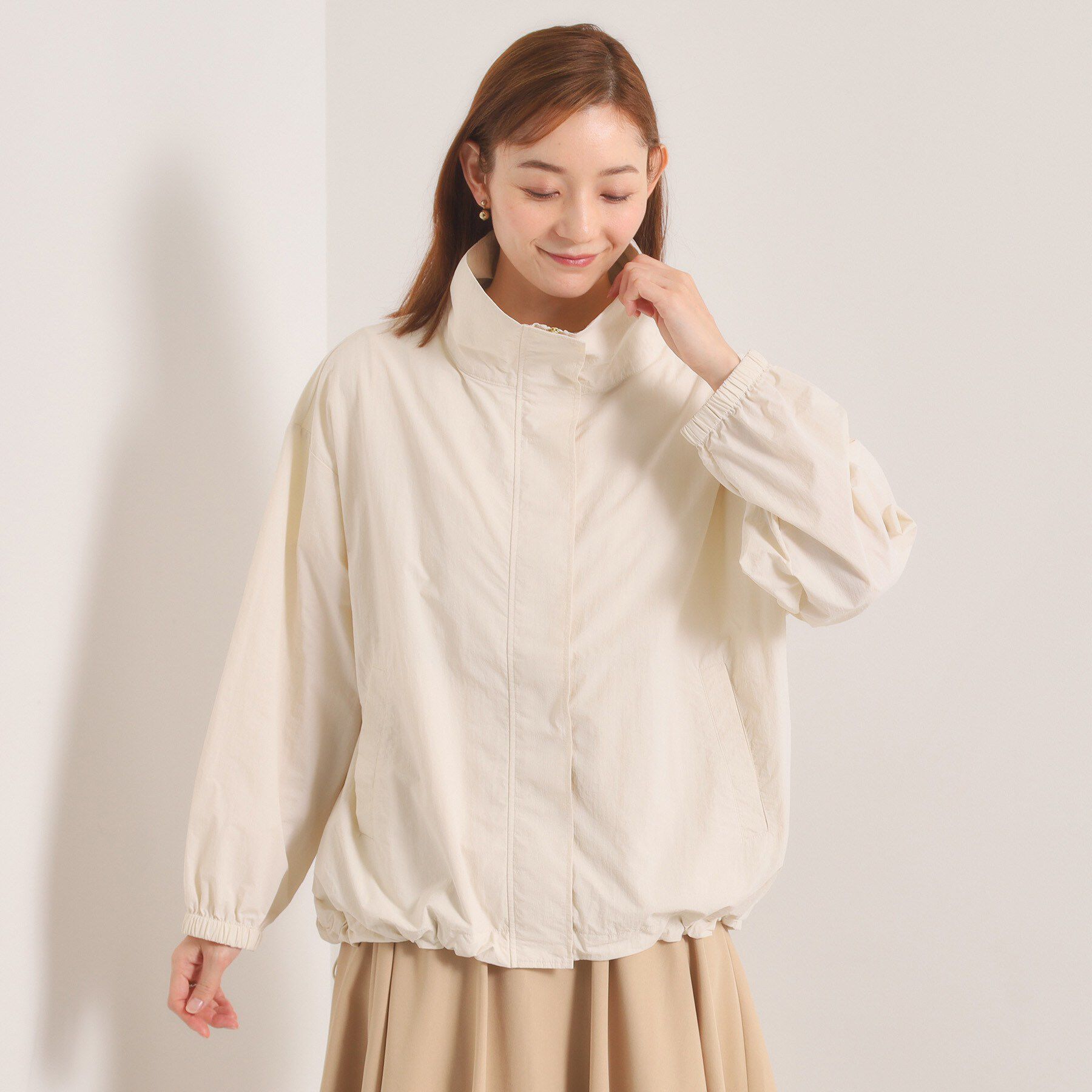 ITS&rsquo;DEMO「【手洗い可／シルエット調整可】ナイロンマンパ」|ブルゾン・スタジャン|