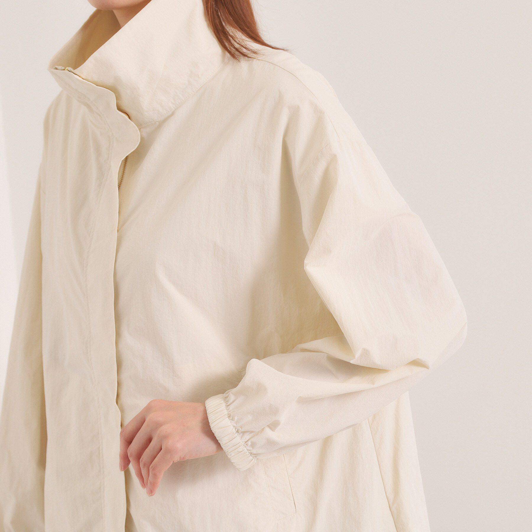 ITS&rsquo;DEMO「【手洗い可／シルエット調整可】ナイロンマンパ」|ブルゾン・スタジャン|