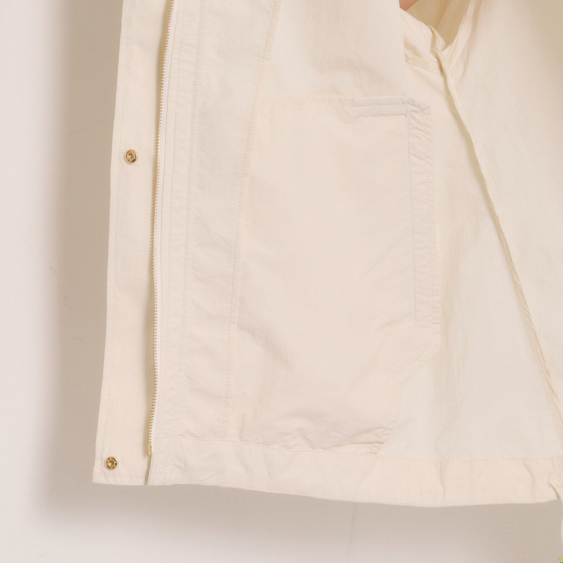 ITS&rsquo;DEMO「【手洗い可／シルエット調整可】ナイロンマンパ」|ブルゾン・スタジャン|