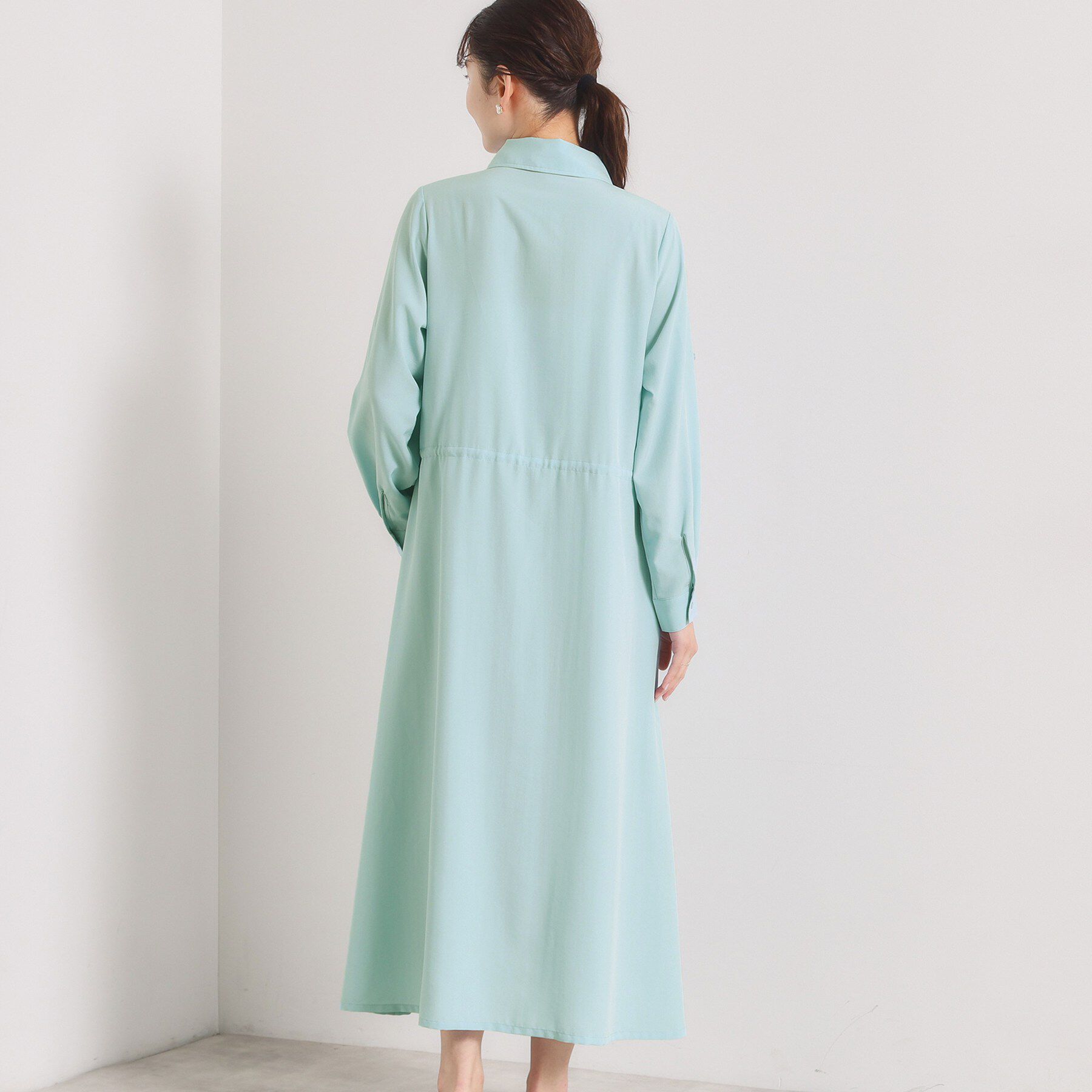 ITS&rsquo;DEMO「【UVケア／接触冷感／吸水速乾】ロールアップ袖ワンピース」|ワンピース|