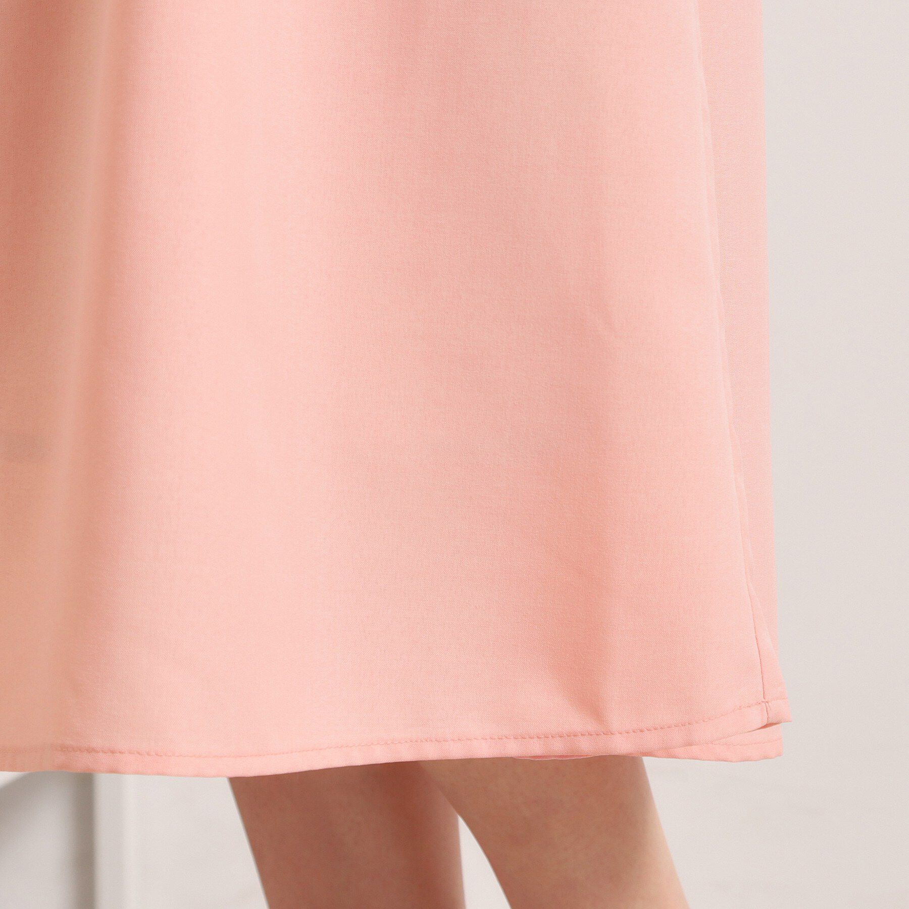 ITS&rsquo;DEMO「【UVケア／洗濯機OK／イージーケア】麻調合繊ブラウジングワンピース」|ワンピース|