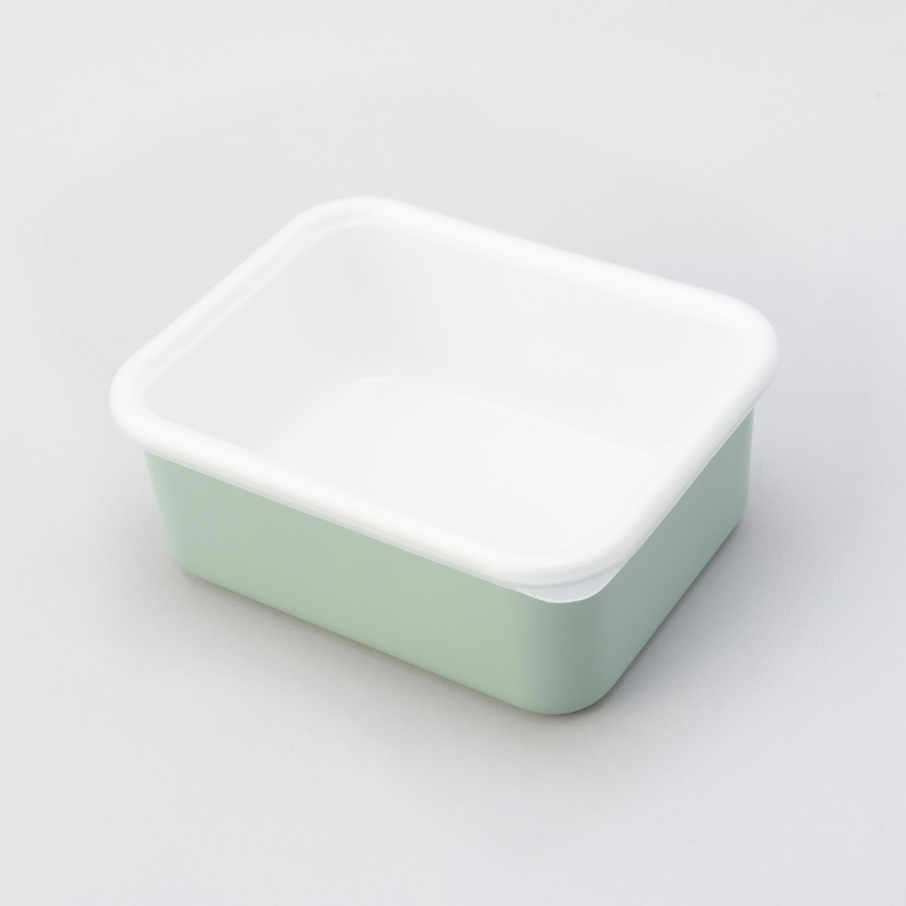 212 KITCHEN STORE「富士ホーロー深型角容器 ヴィンテージグリーン L ＜212Kオリジナル＞」|食器・キッチングッズ|その他