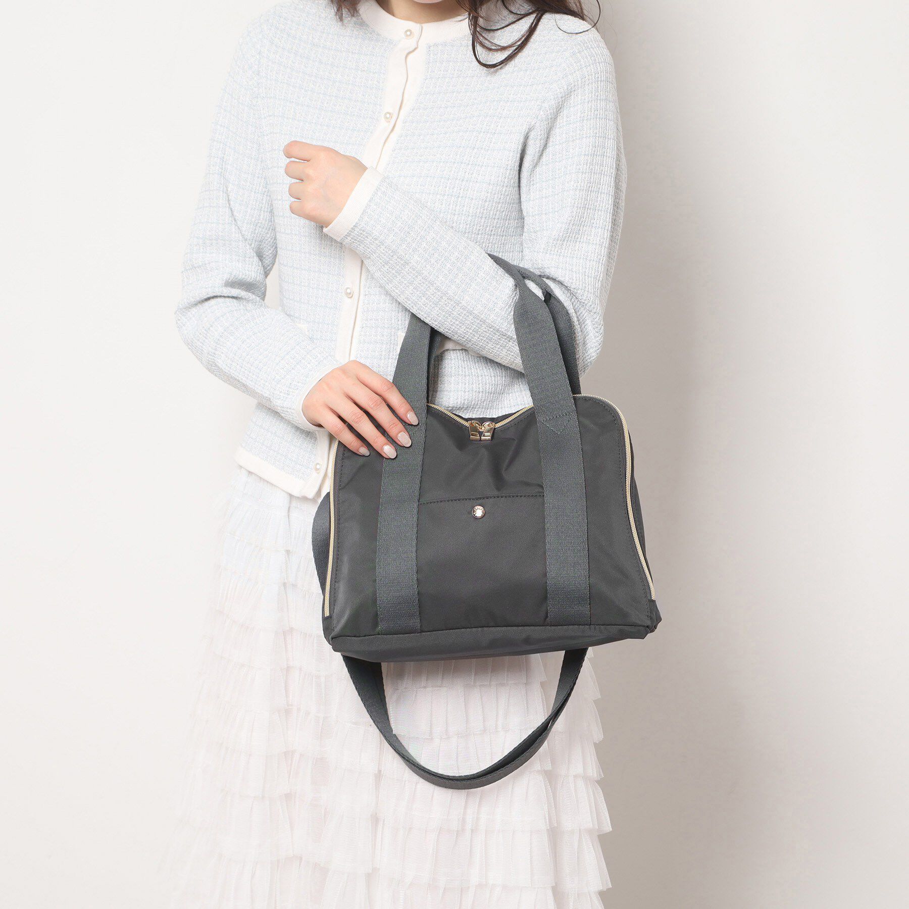 Ober Tashe「がばっと開くミニボストン」|ショルダー・メッセンジャー|