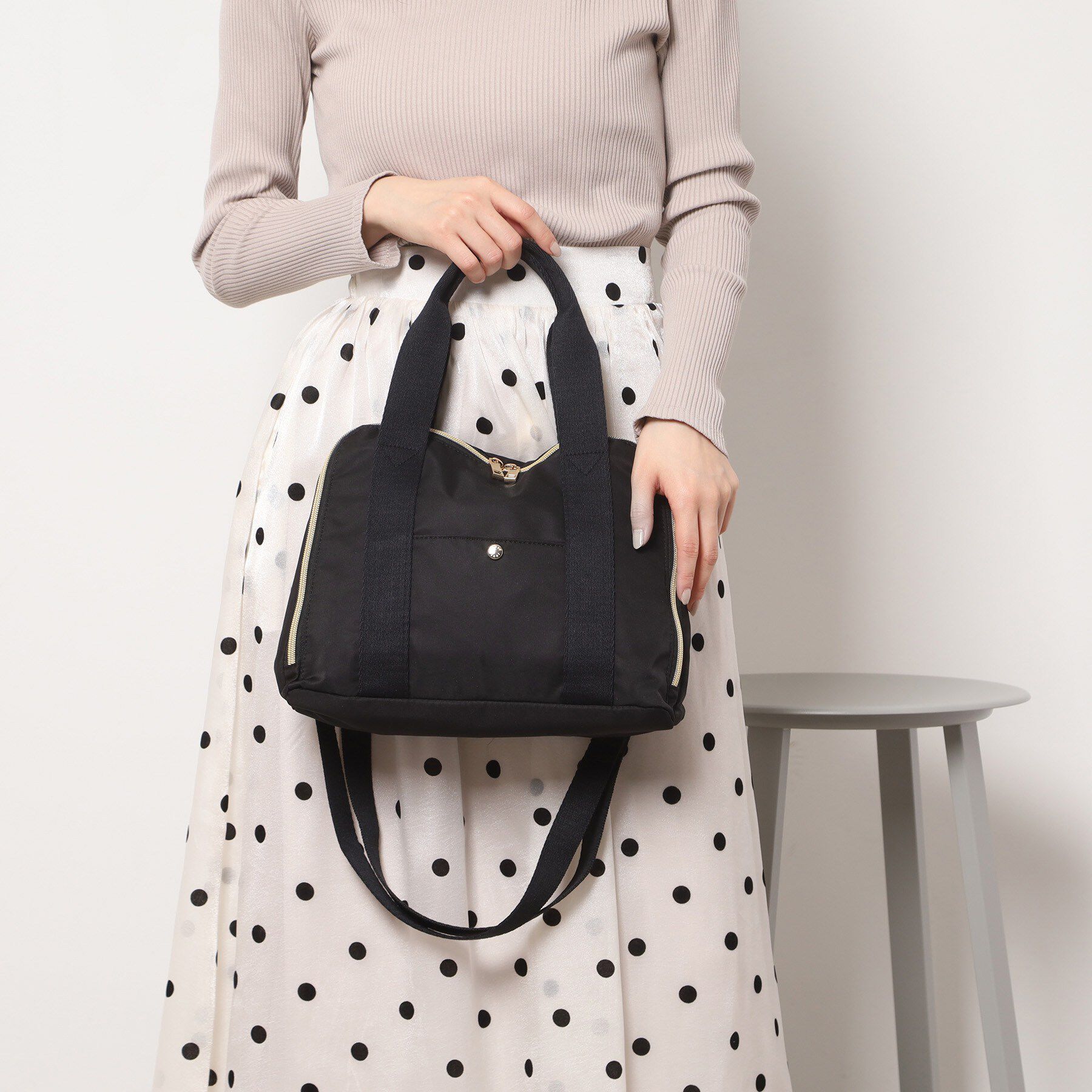 Ober Tashe「がばっと開くミニボストン」|ショルダー・メッセンジャー|