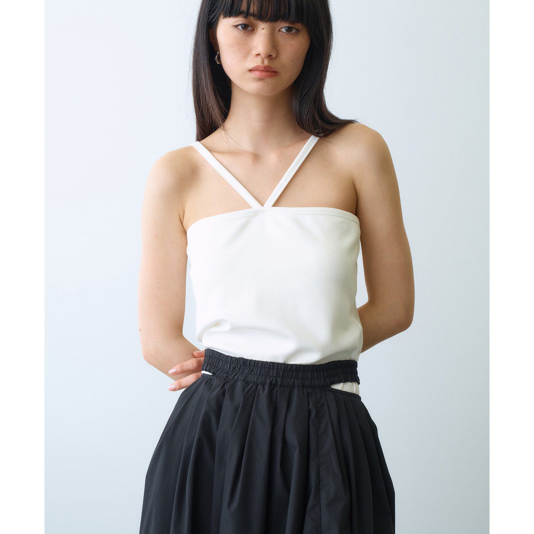 CODE A「design cut camisole」|キャミソール|