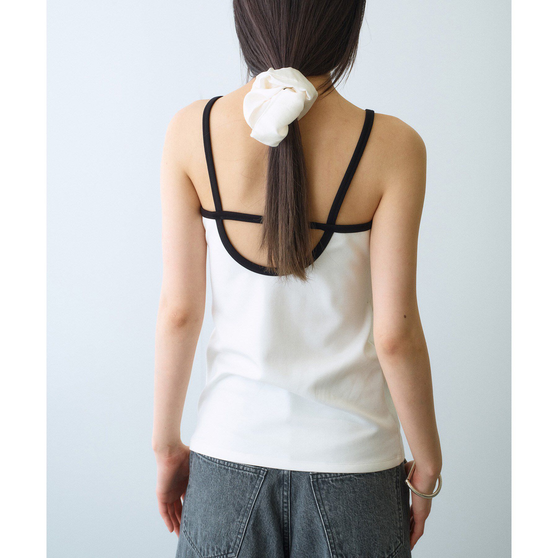 CODE A「design cut camisole」|キャミソール|
