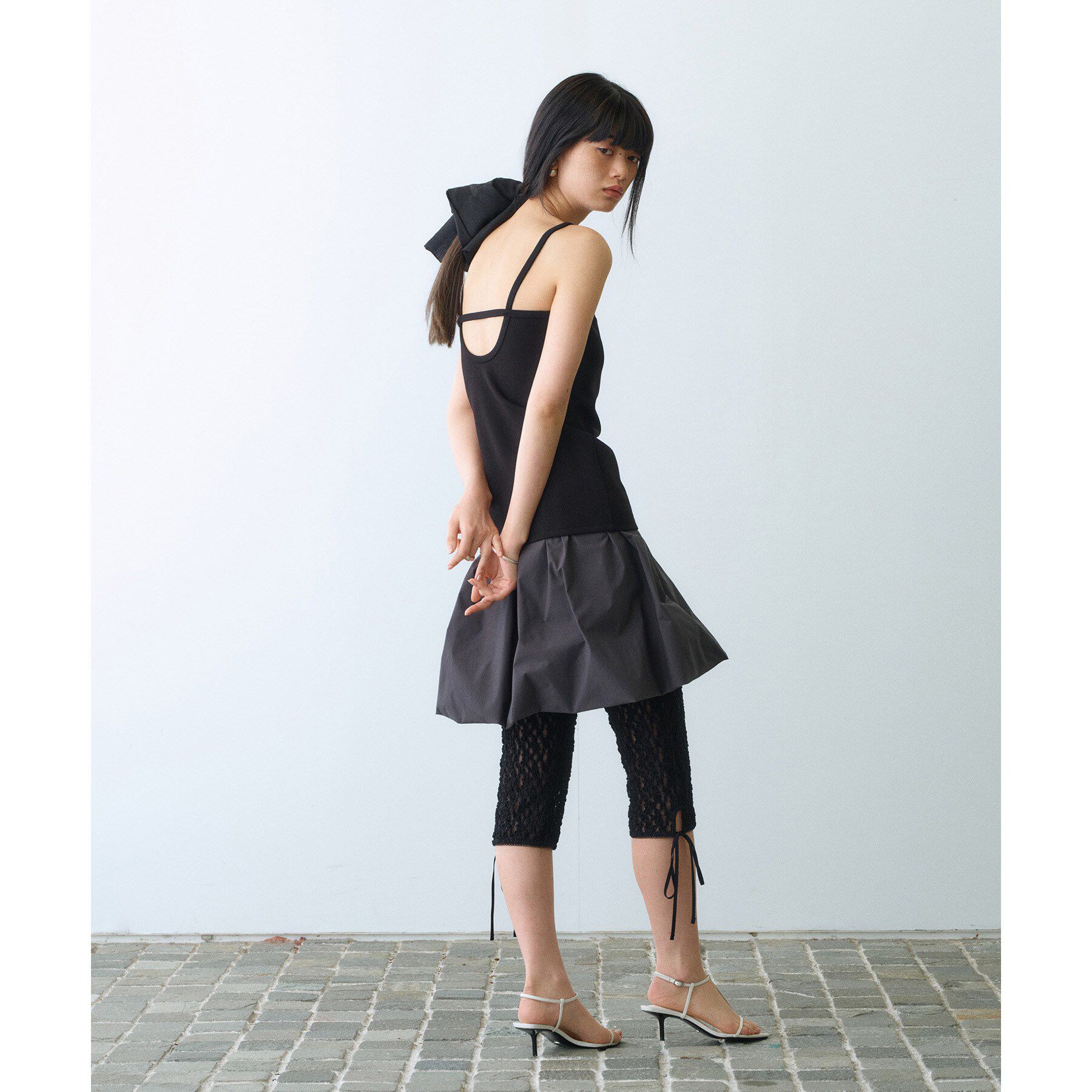 CODE A「design cut camisole」|キャミソール|