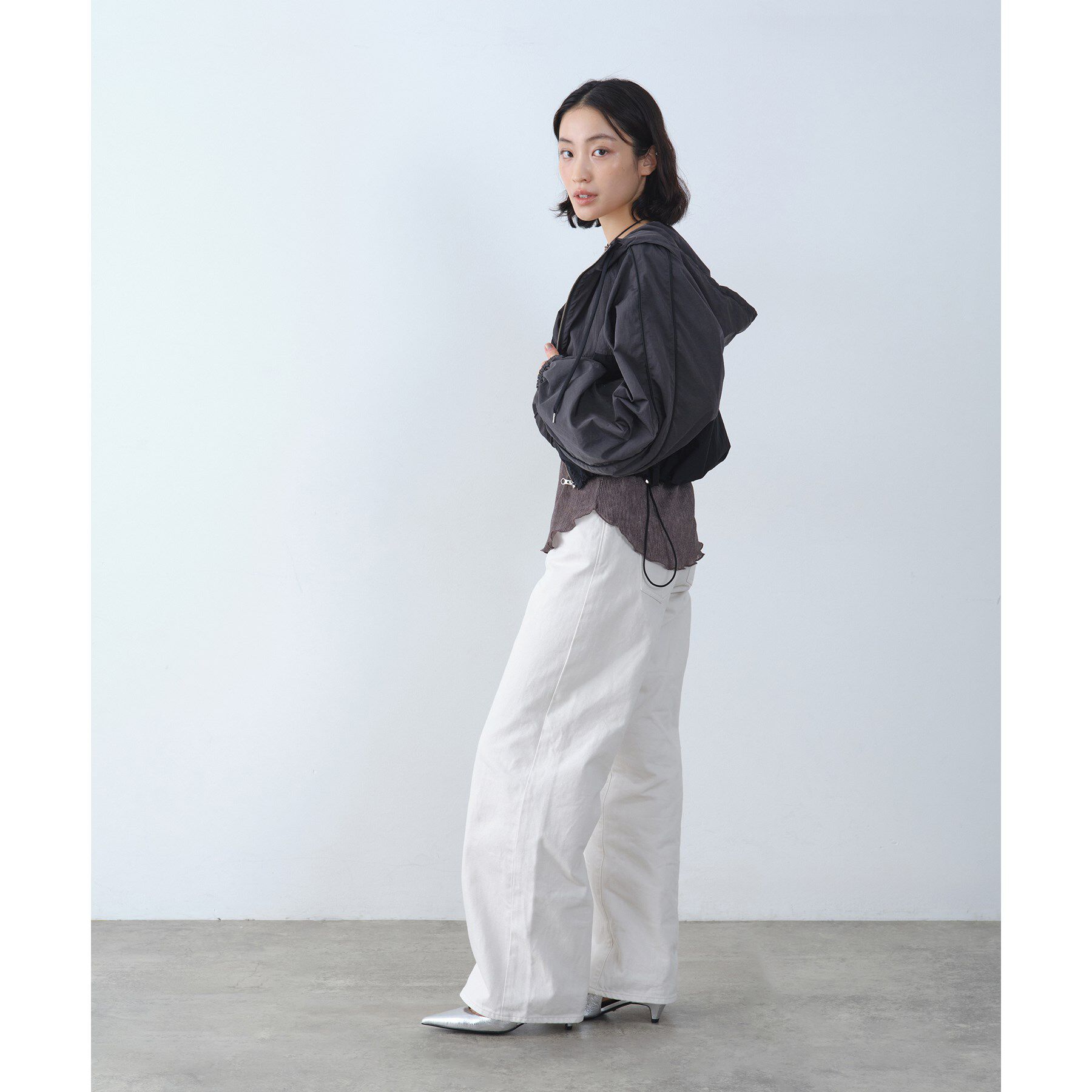 CODE A「urban light crop blouson」|ブルゾン・スタジャン|