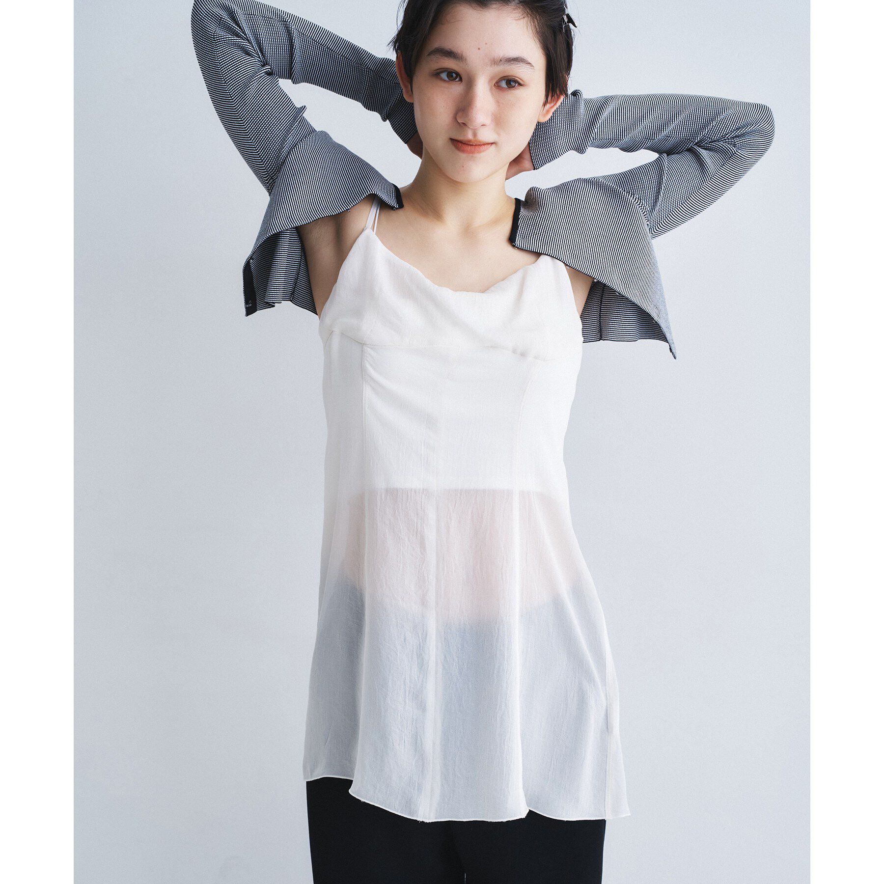 CODE A「georgette cami」|キャミソール|