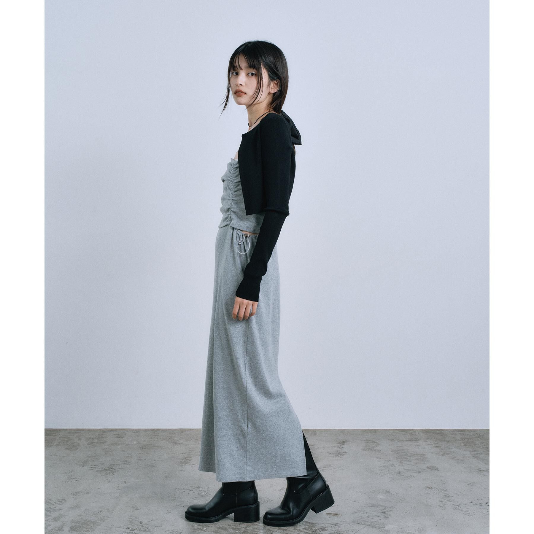 CODE A「【Re】stretch hook cardigan」|カーディガン|