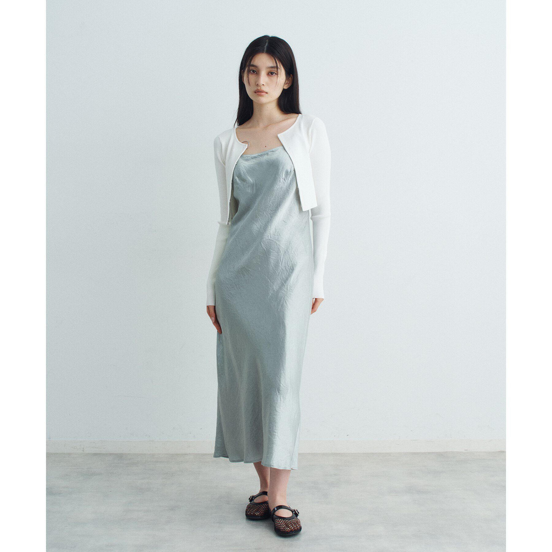 CODE A「【Re】stretch hook cardigan」|カーディガン|