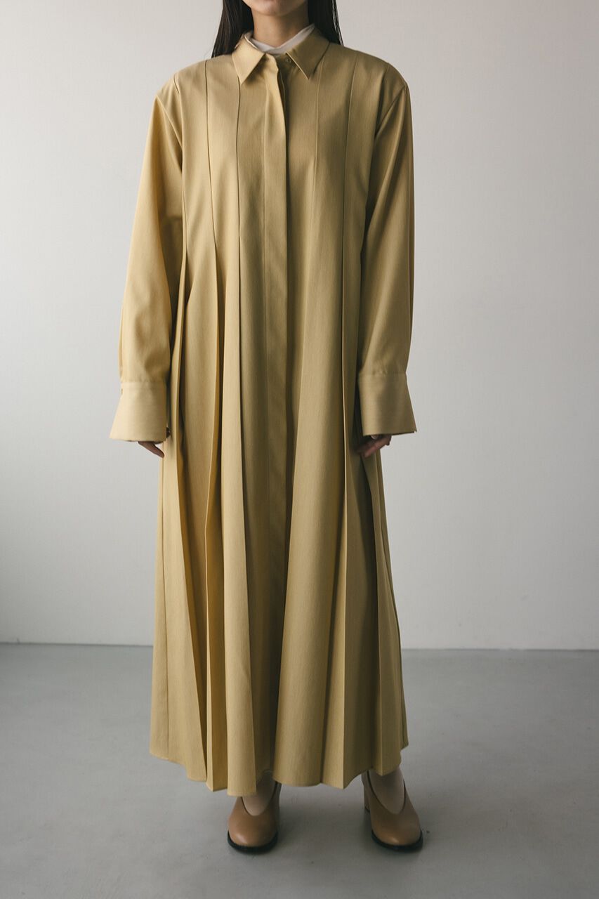 STYLEMIXER「ワイドプリーツシャツワンピース」|ワンピース|