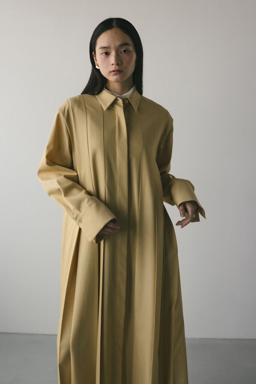 STYLEMIXER「ワイドプリーツシャツワンピース」|ワンピース|