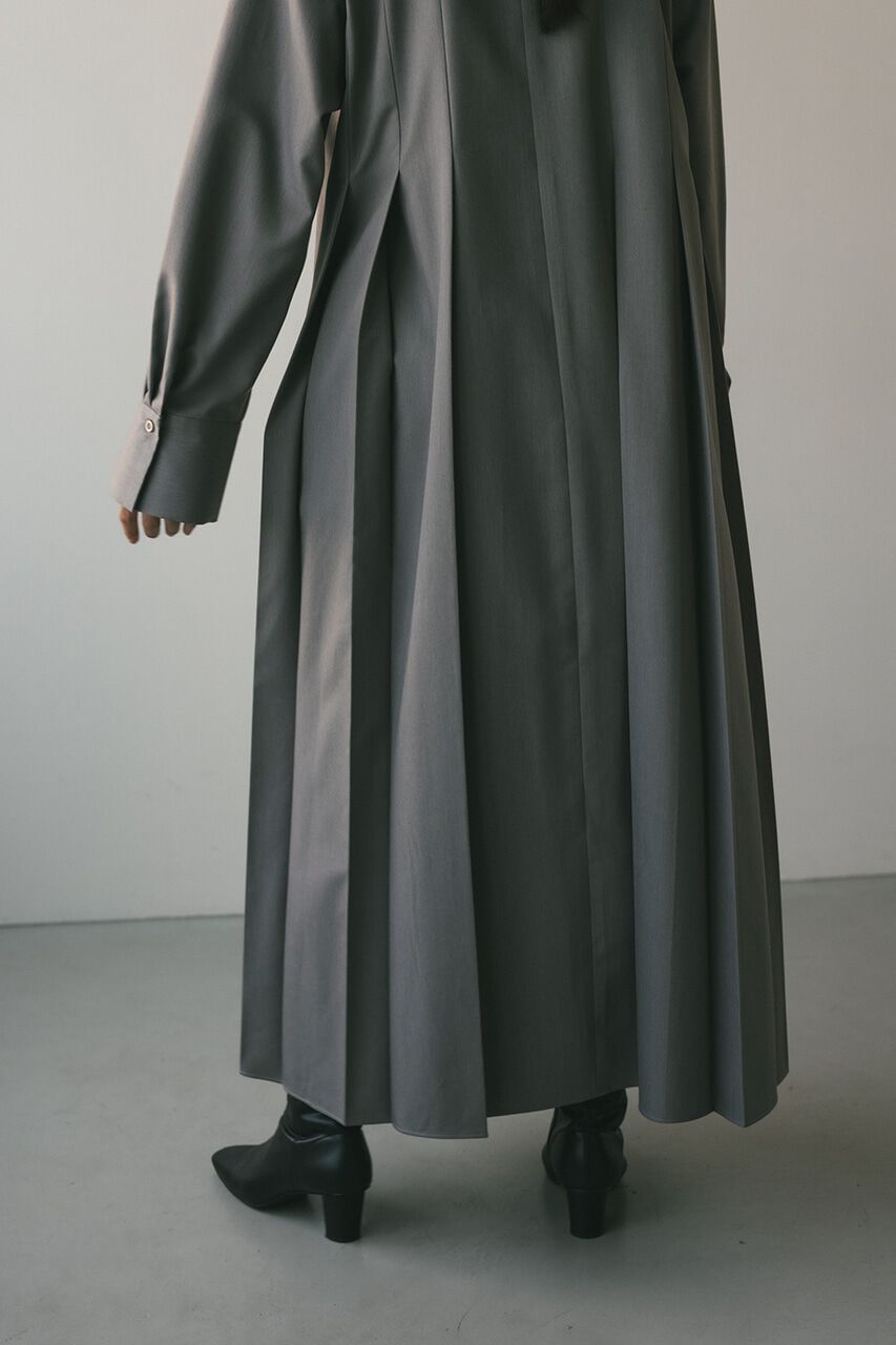 STYLEMIXER「ワイドプリーツシャツワンピース」|ワンピース|