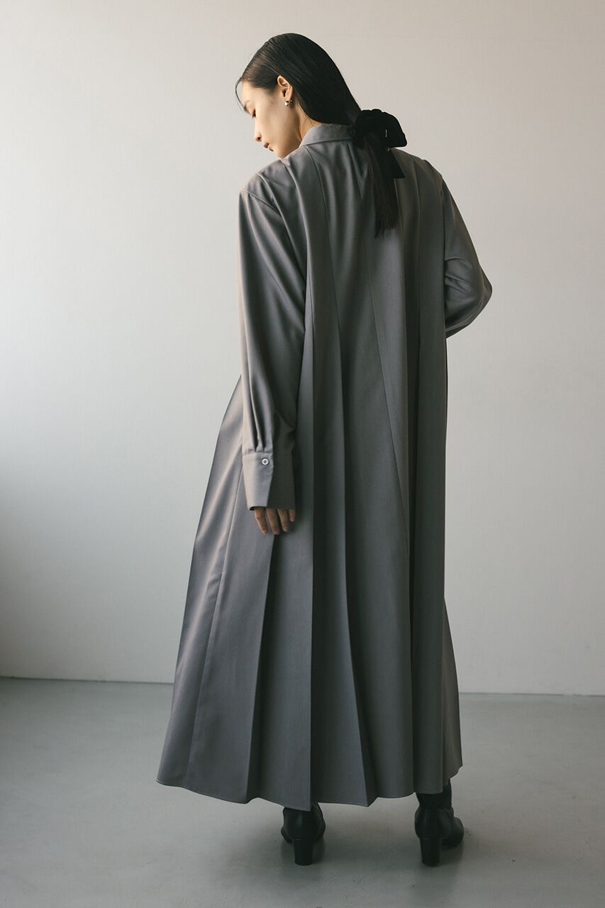 STYLEMIXER「ワイドプリーツシャツワンピース」|ワンピース|