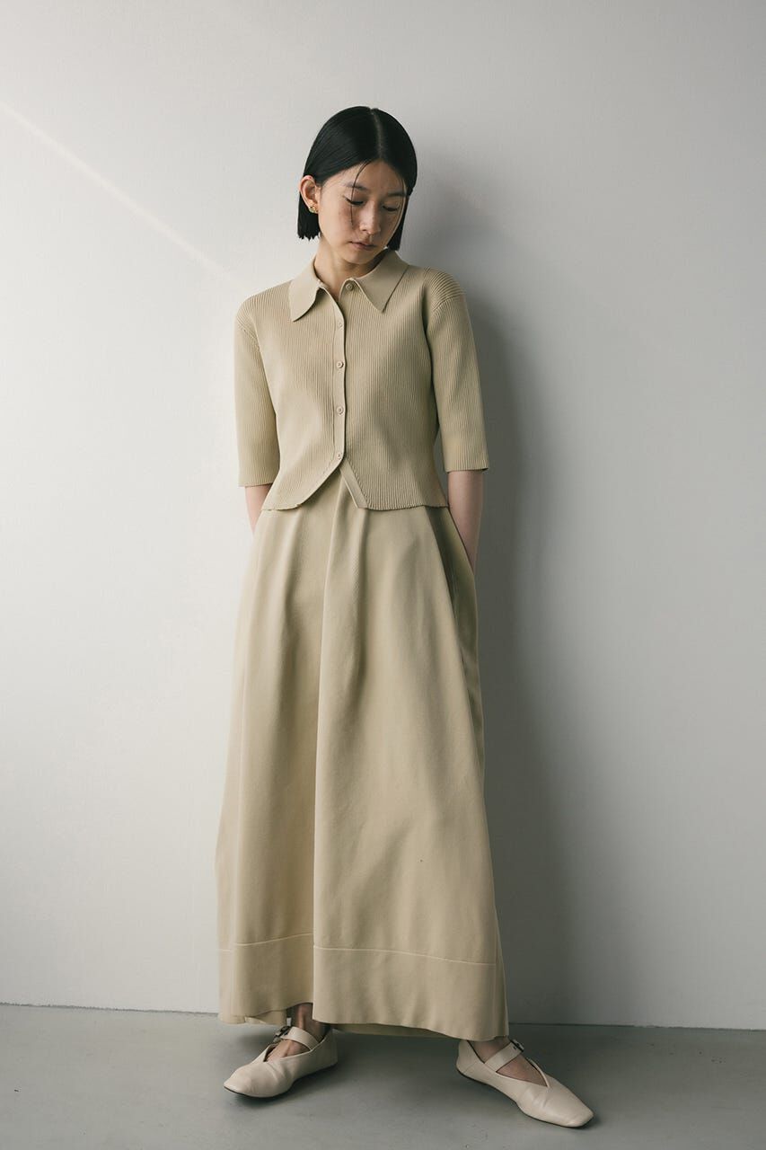 STYLEMIXER「2ピースハーフスリーブポロニットワンピース」|ワンピース|