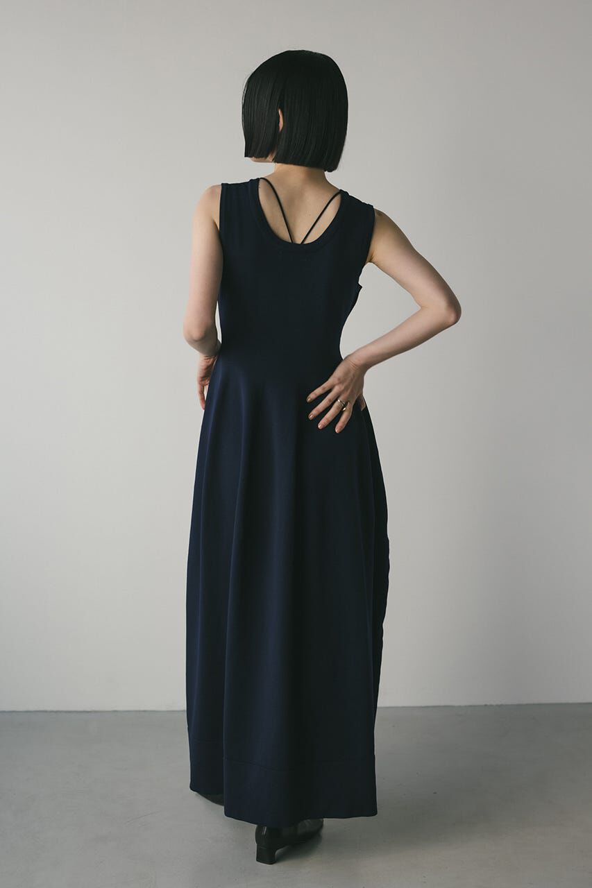 STYLEMIXER「2ピースハーフスリーブポロニットワンピース」|ワンピース|