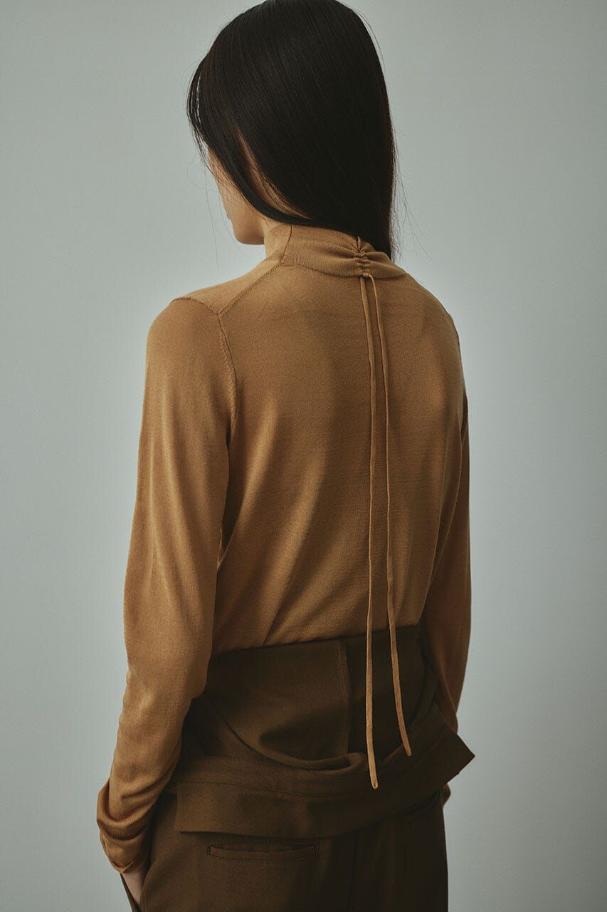 STYLEMIXER「バックストリングウォッシャブルニット」|ニット・セーター|