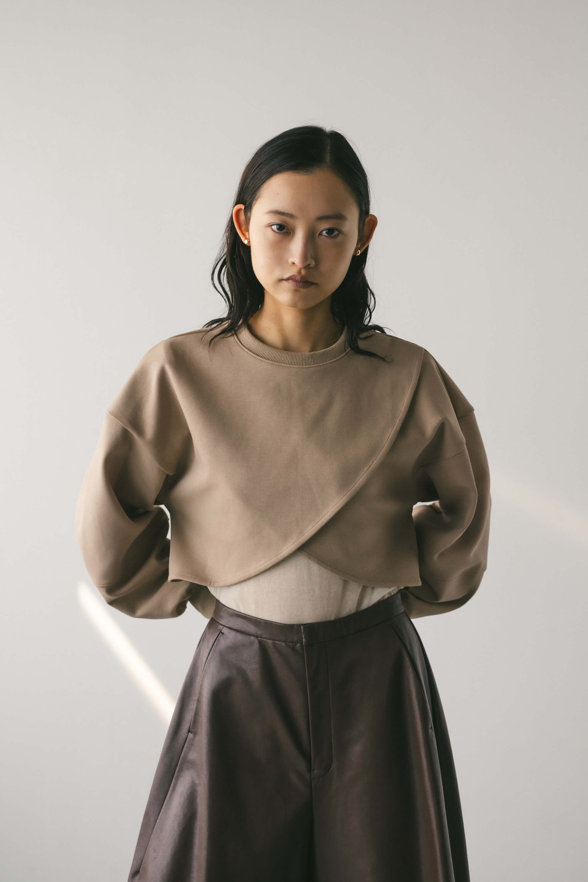 STYLEMIXER「2WAYクロスダンボールトップ」|パーカー|