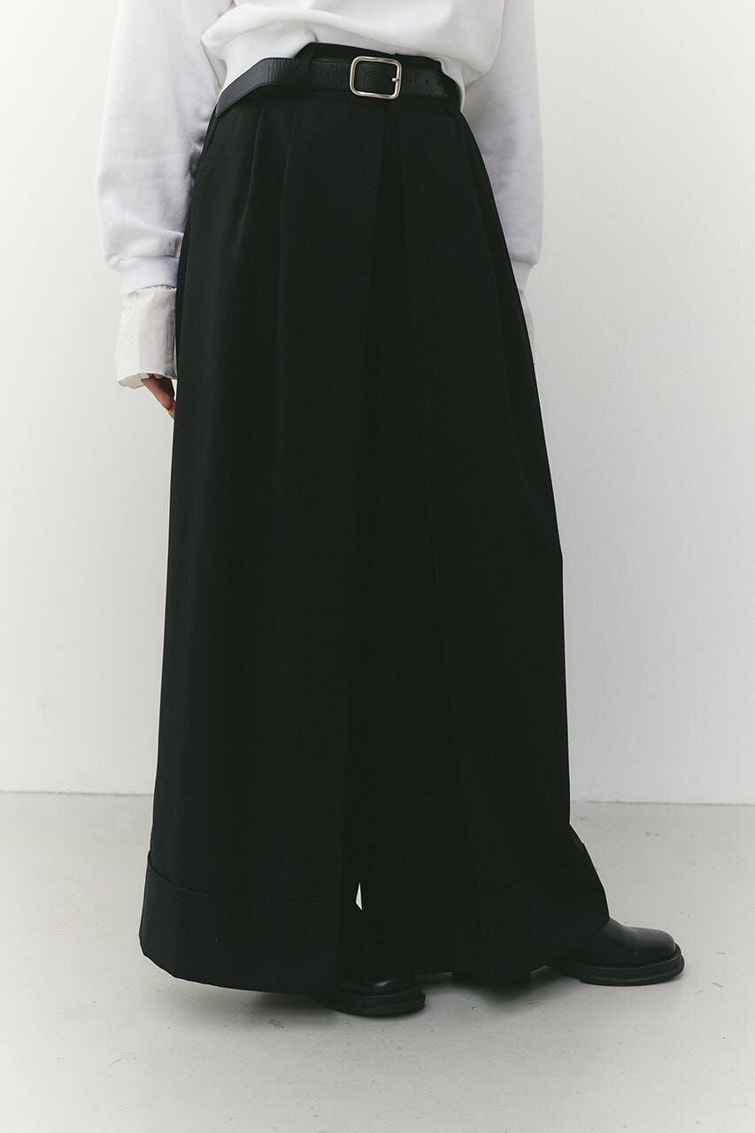 STYLEMIXER「ディープタックワイドパンツ」|その他|BLK