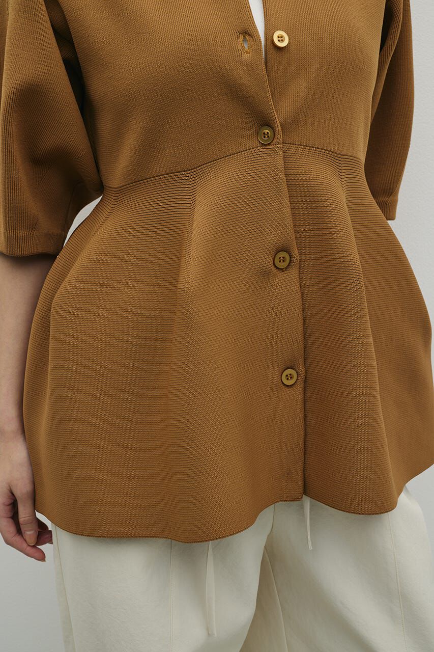 STYLEMIXER「ペプラムフォルムスリーブカーデ」|ニット・セーター|