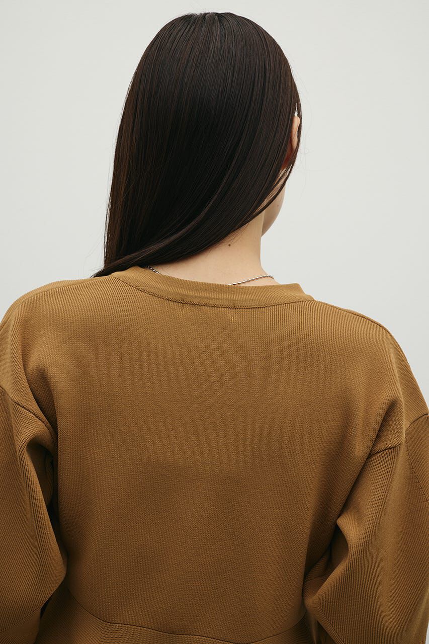 STYLEMIXER「ペプラムフォルムスリーブカーデ」|ニット・セーター|