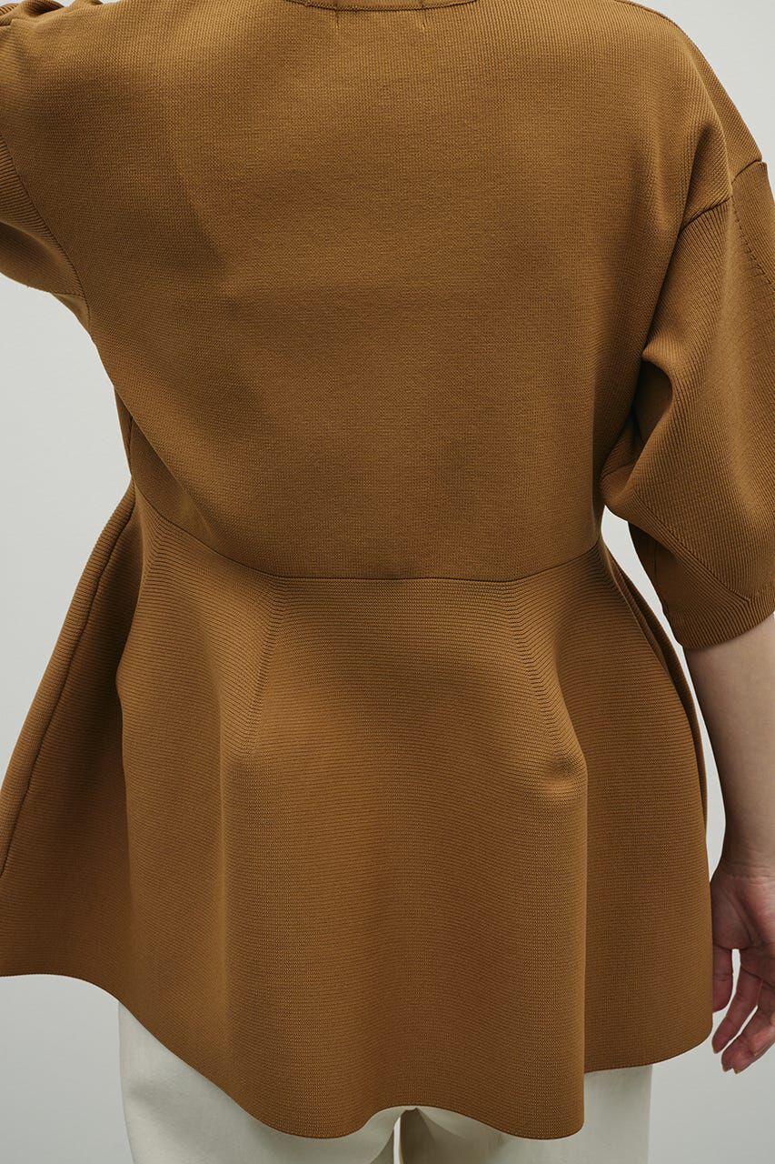 STYLEMIXER「ペプラムフォルムスリーブカーデ」|ニット・セーター|