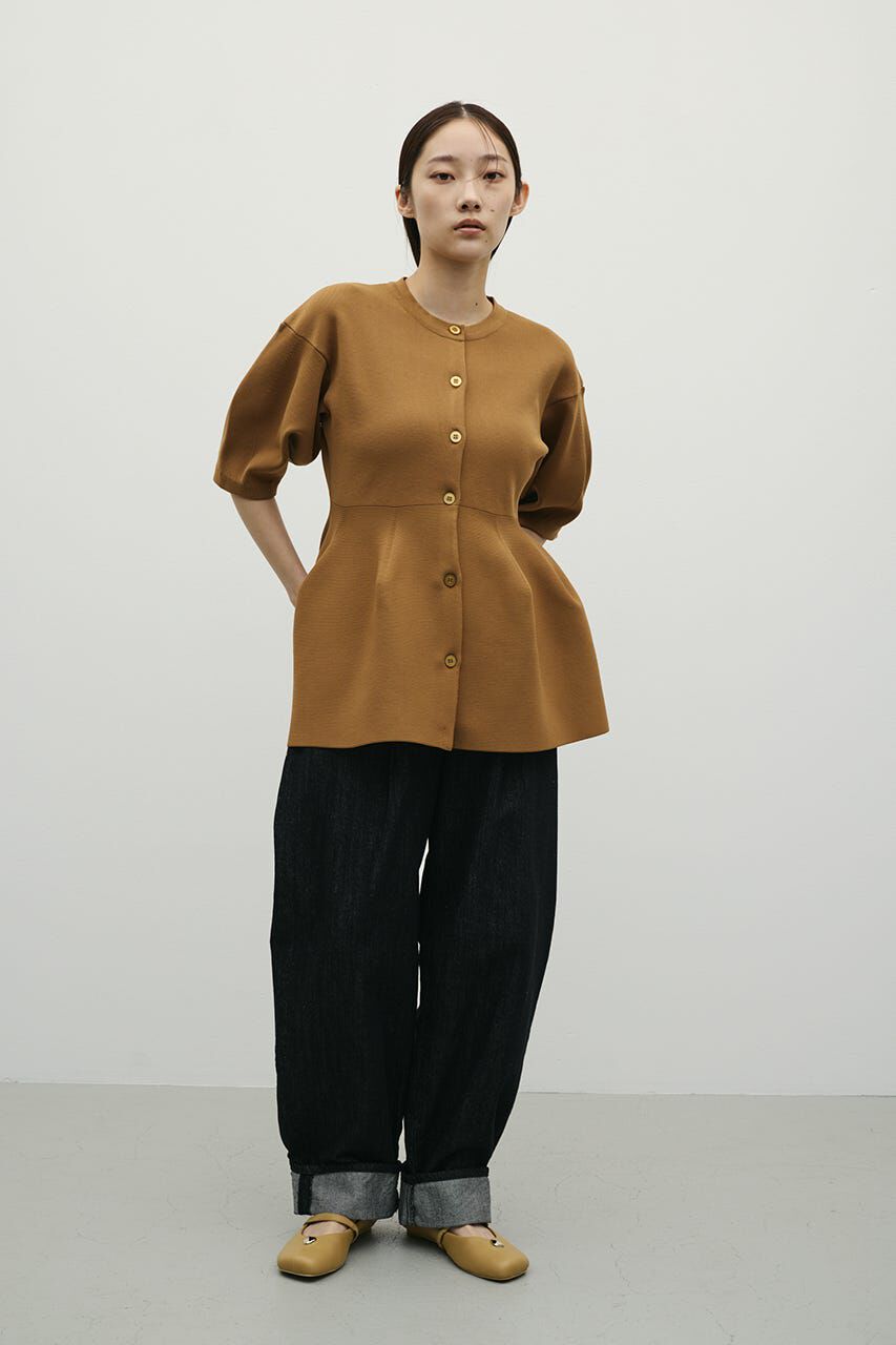 STYLEMIXER「ペプラムフォルムスリーブカーデ」|ニット・セーター|