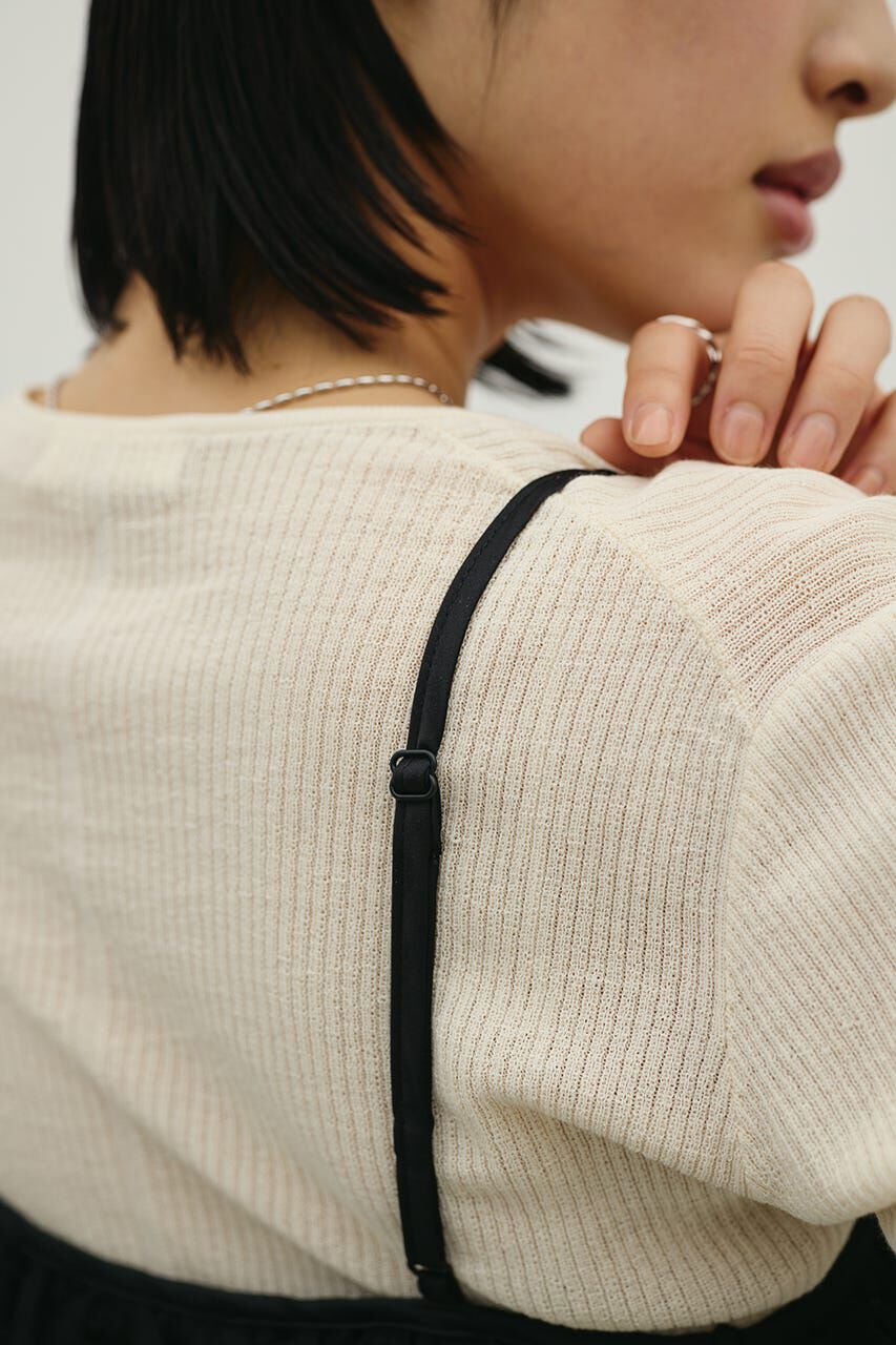 STYLEMIXER「チュールフリルキャミ」|キャミソール|