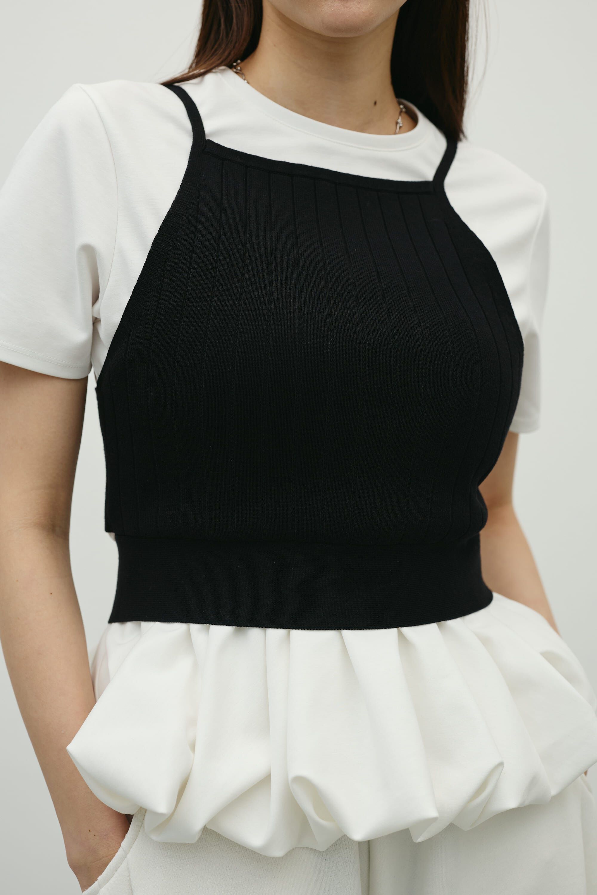 STYLEMIXER「アメスリニットビスチェ」|キャミソール|