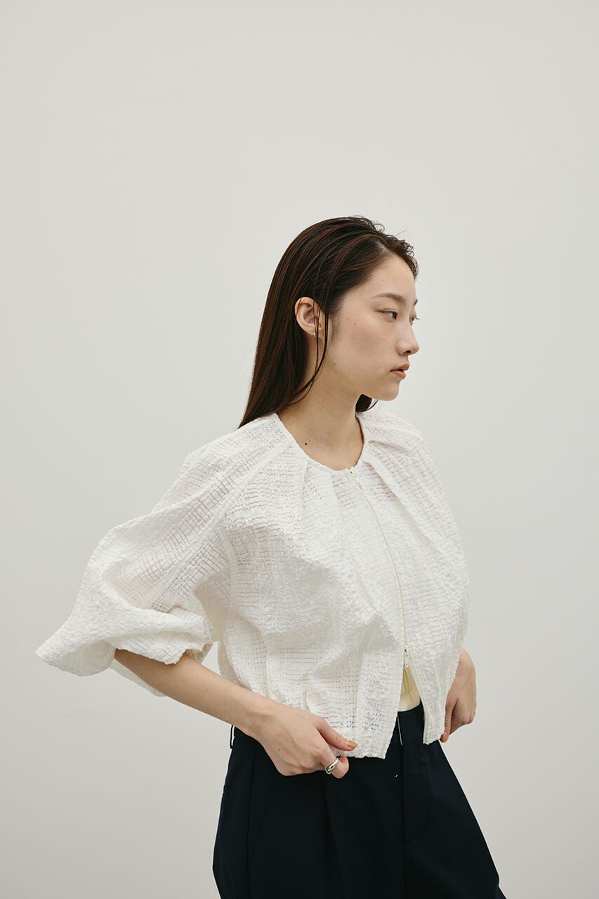 STYLEMIXER「ボリュームスリーブレースブルゾン」|ブルゾン・スタジャン|