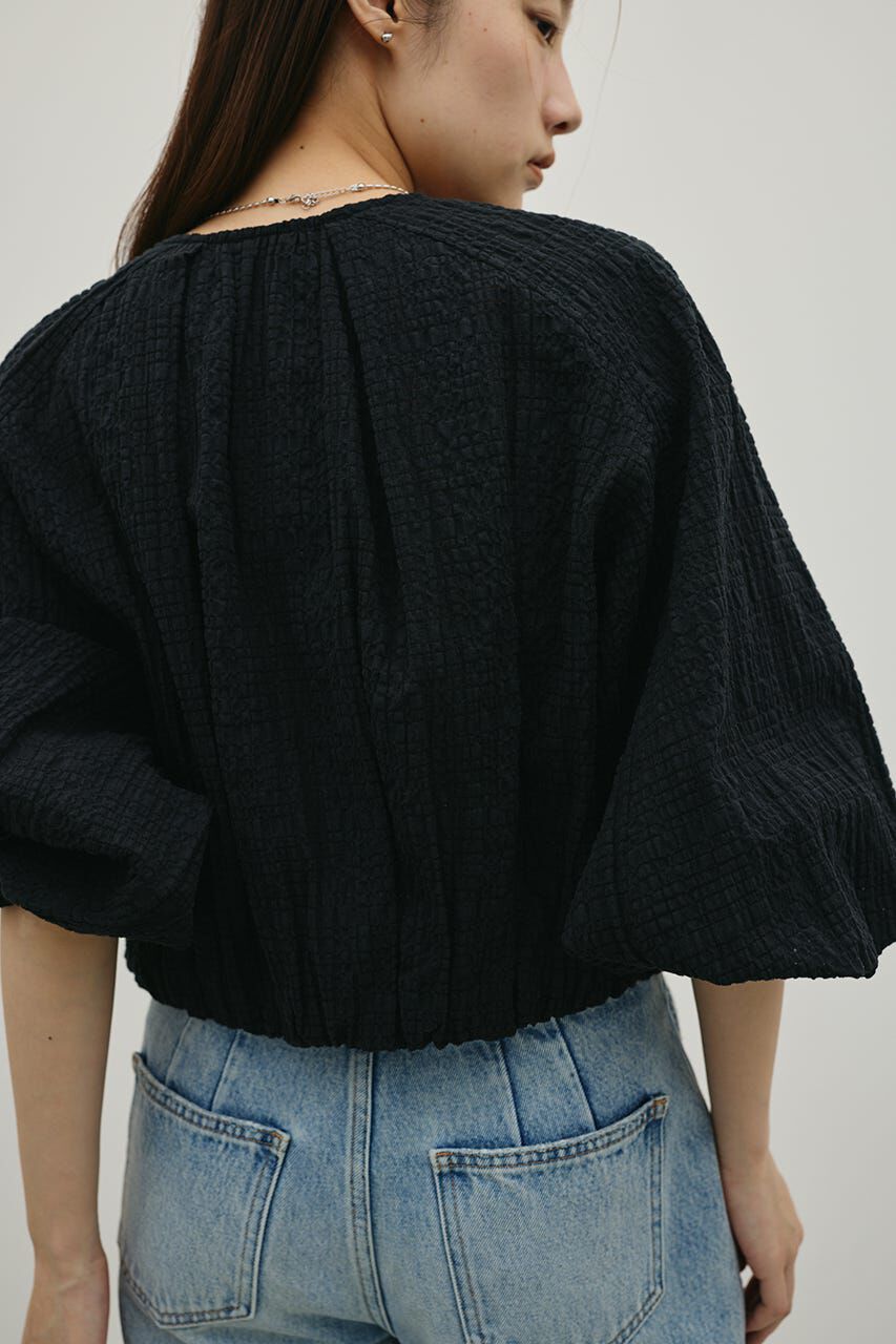 STYLEMIXER「ボリュームスリーブレースブルゾン」|ブルゾン・スタジャン|