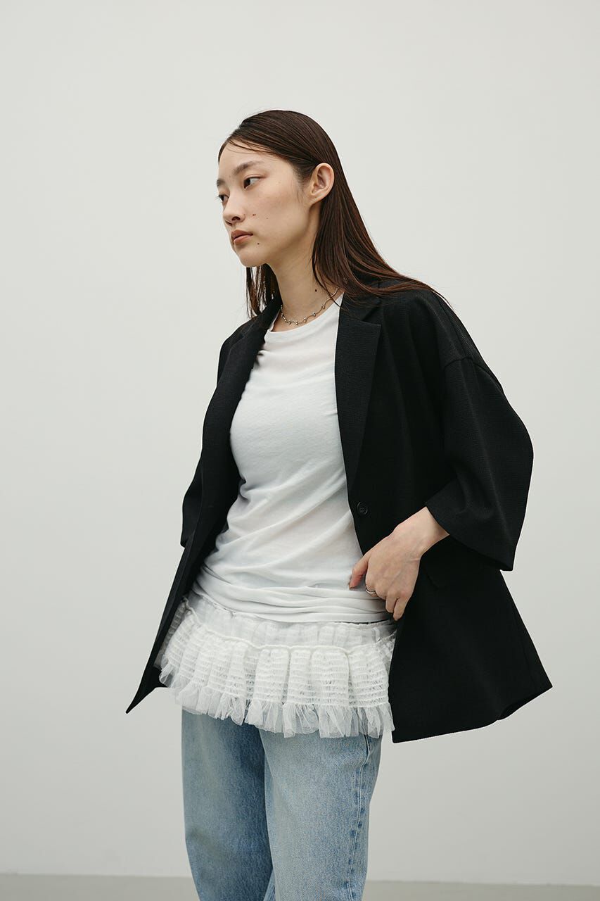 STYLEMIXER「シアーバックシームT」|Tシャツ・カットソー|