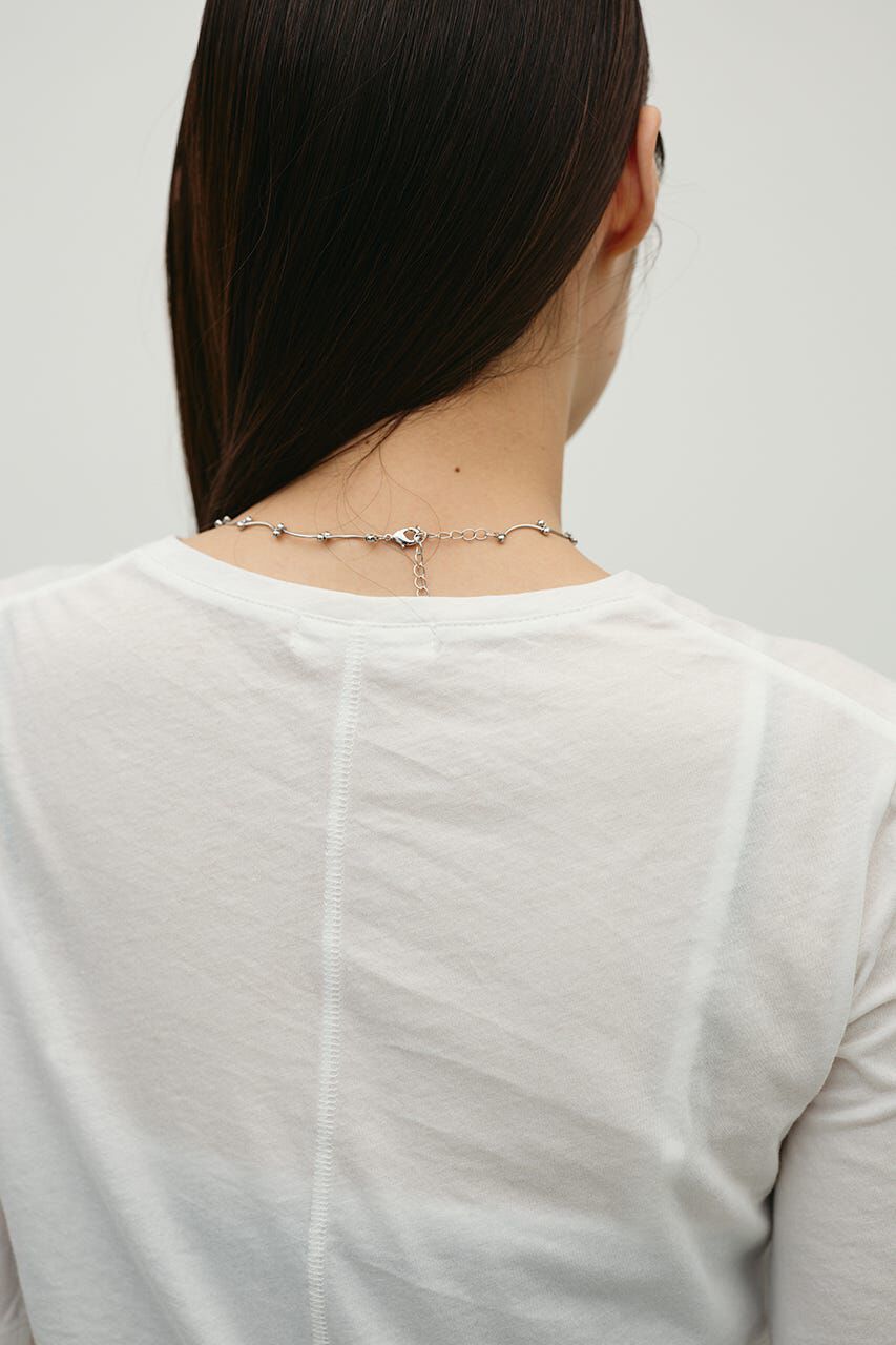 STYLEMIXER「シアーバックシームT」|Tシャツ・カットソー|