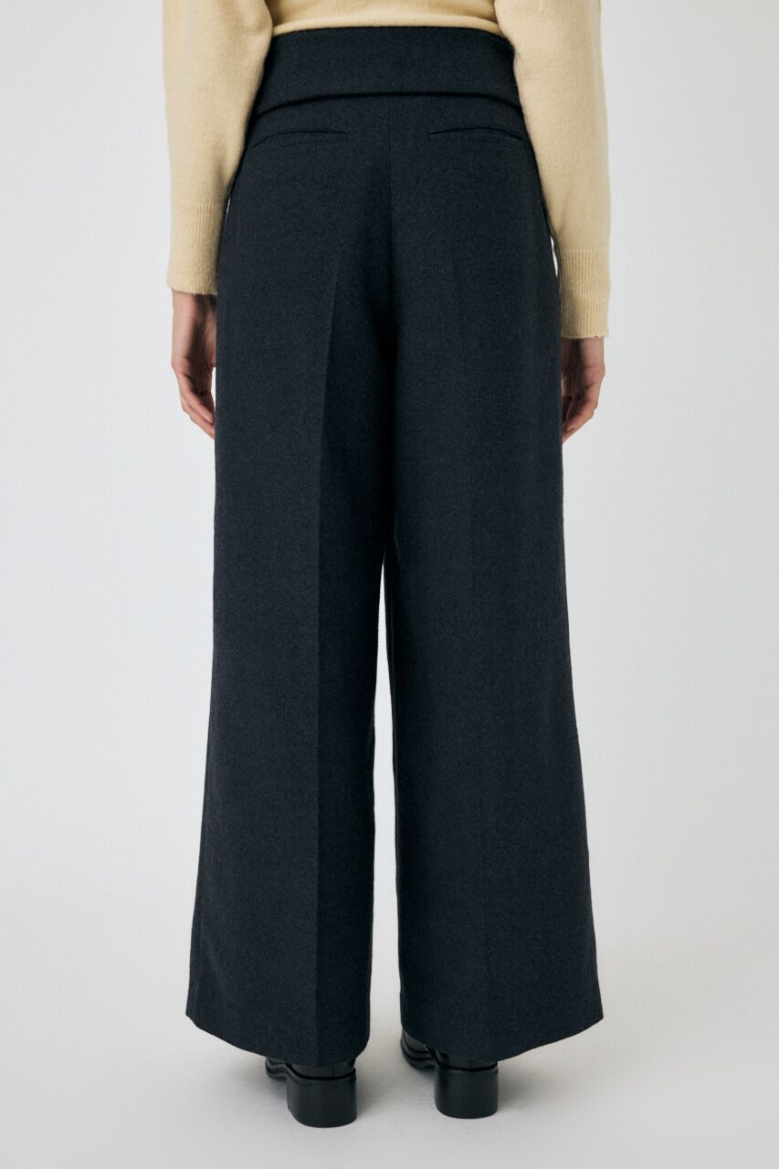 MOUSSY「FOLD WAIST ワイドスラックス」|その他|