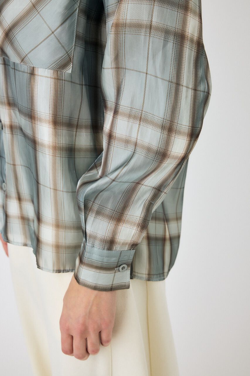 MOUSSY「MIX CHECK ルーズシャツ」|シャツ・ブラウス|