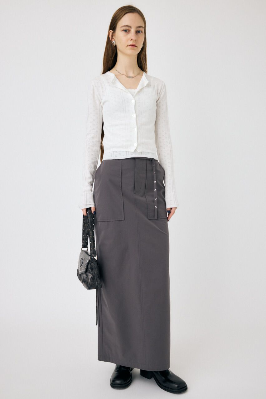 MOUSSY「PICOT EYELET ニットアンサンブル」|ニット・セーター|