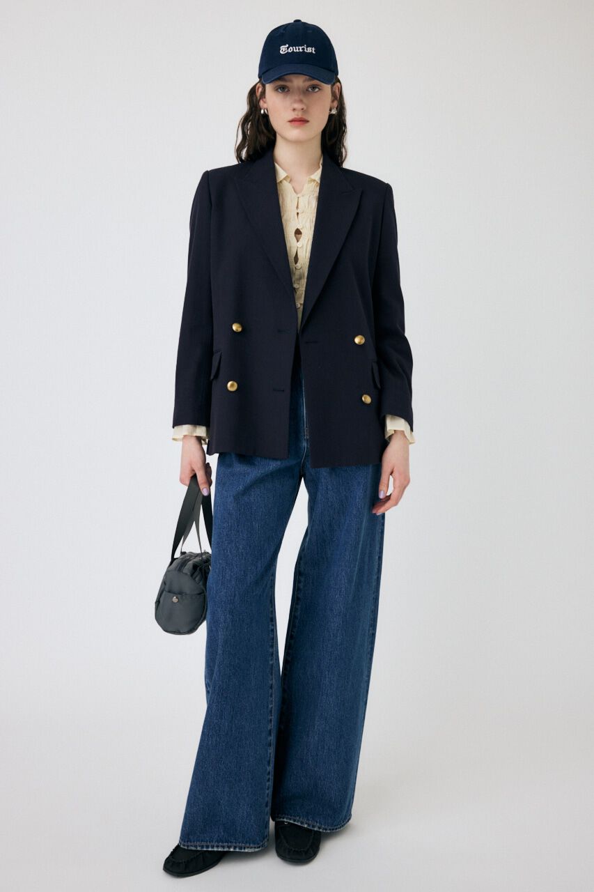 MOUSSY「BELT OFF ストレートデニム」|デニム|