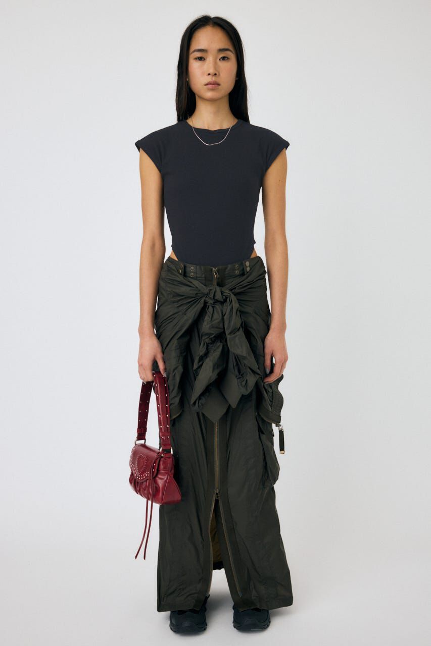 MOUSSY「BASIC RIB ボディスーツ」|Tシャツ・カットソー|