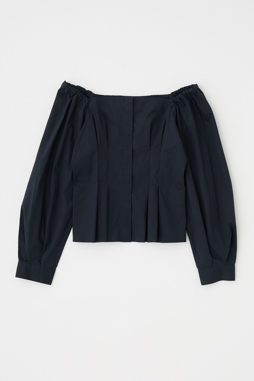MOUSSY「OFF SHOULDER シャツ」|その他|BLK