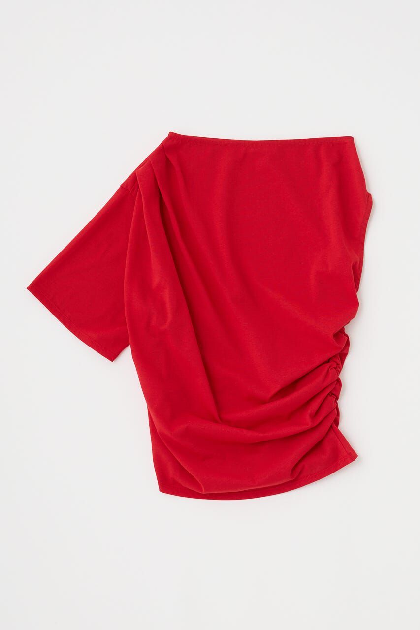 MOUSSY「ONE SHOULDER シアー TEE」|Tシャツ・カットソー|